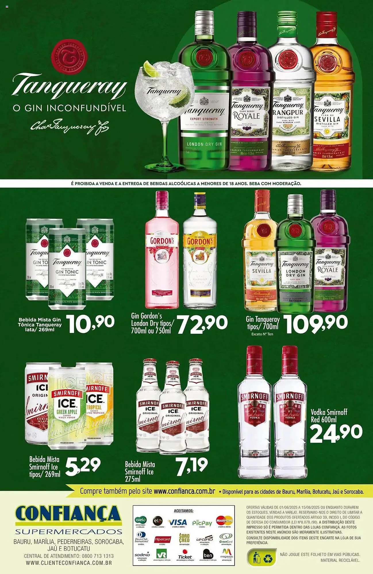 Encarte de Catálogo Confiança Supermercados 1 de junho até 15 de junho 2025 - Pagina 2