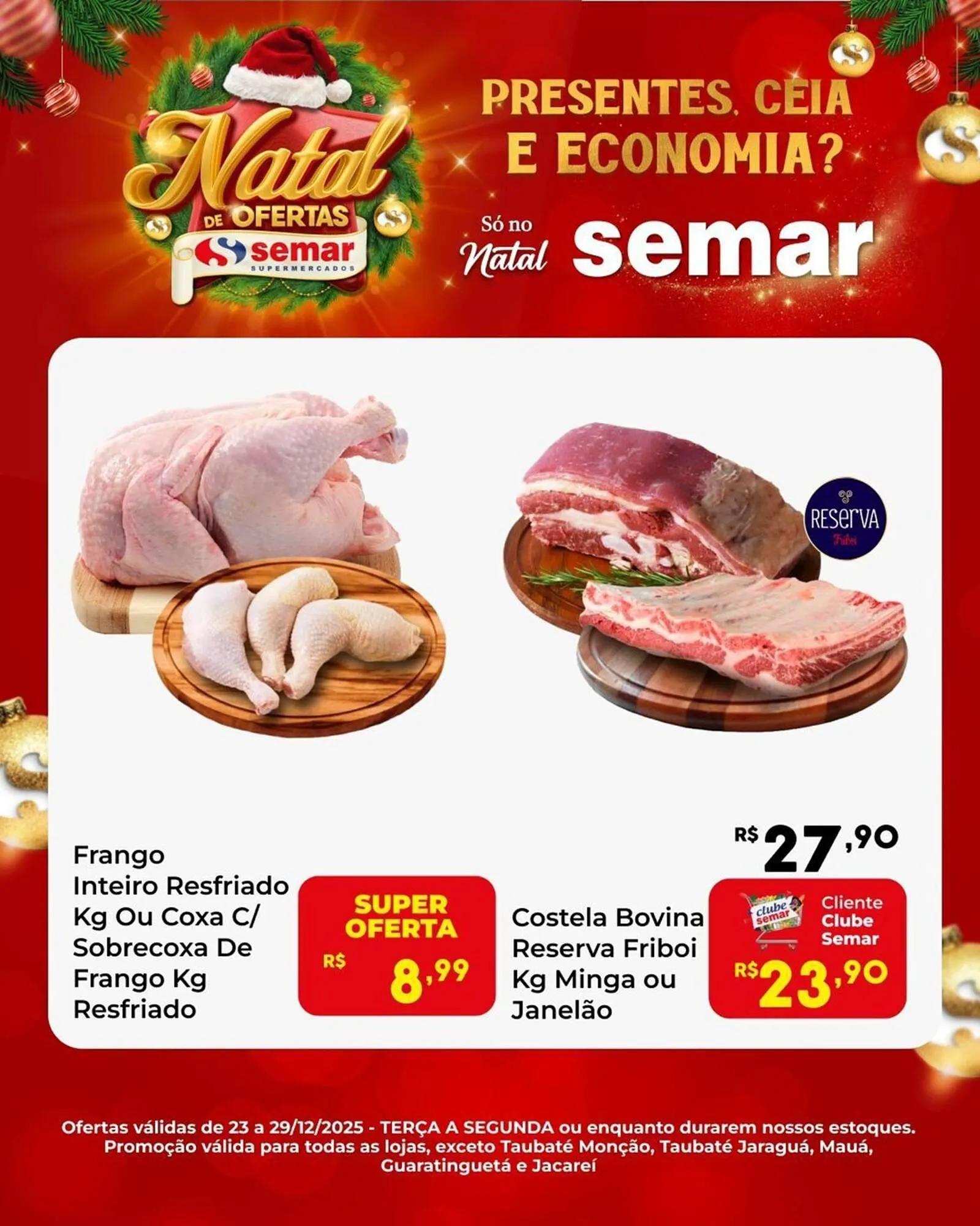 Encarte de Folheto Semar Supermercado 23 de dezembro até 29 de dezembro 2025 - Pagina 2