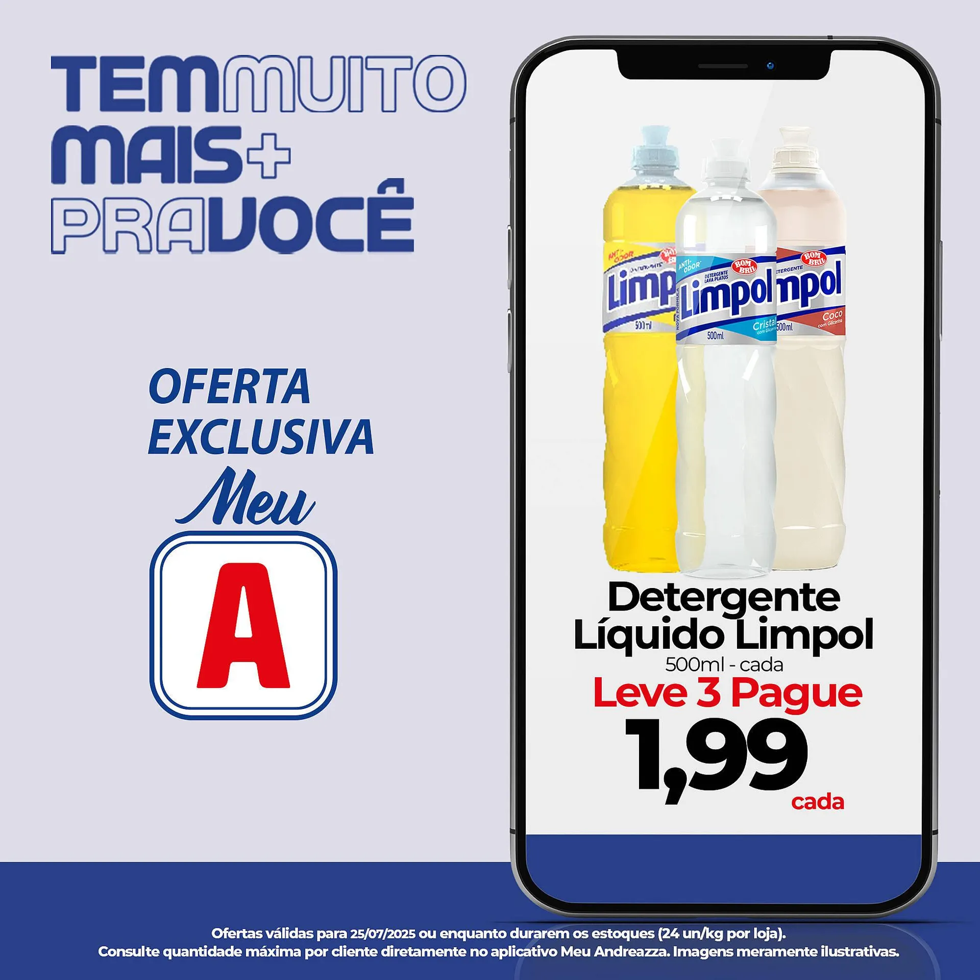 Encarte de Catálogo Supermercados Andreazza 2 de agosto até 2 de agosto 2025 - Pagina 3