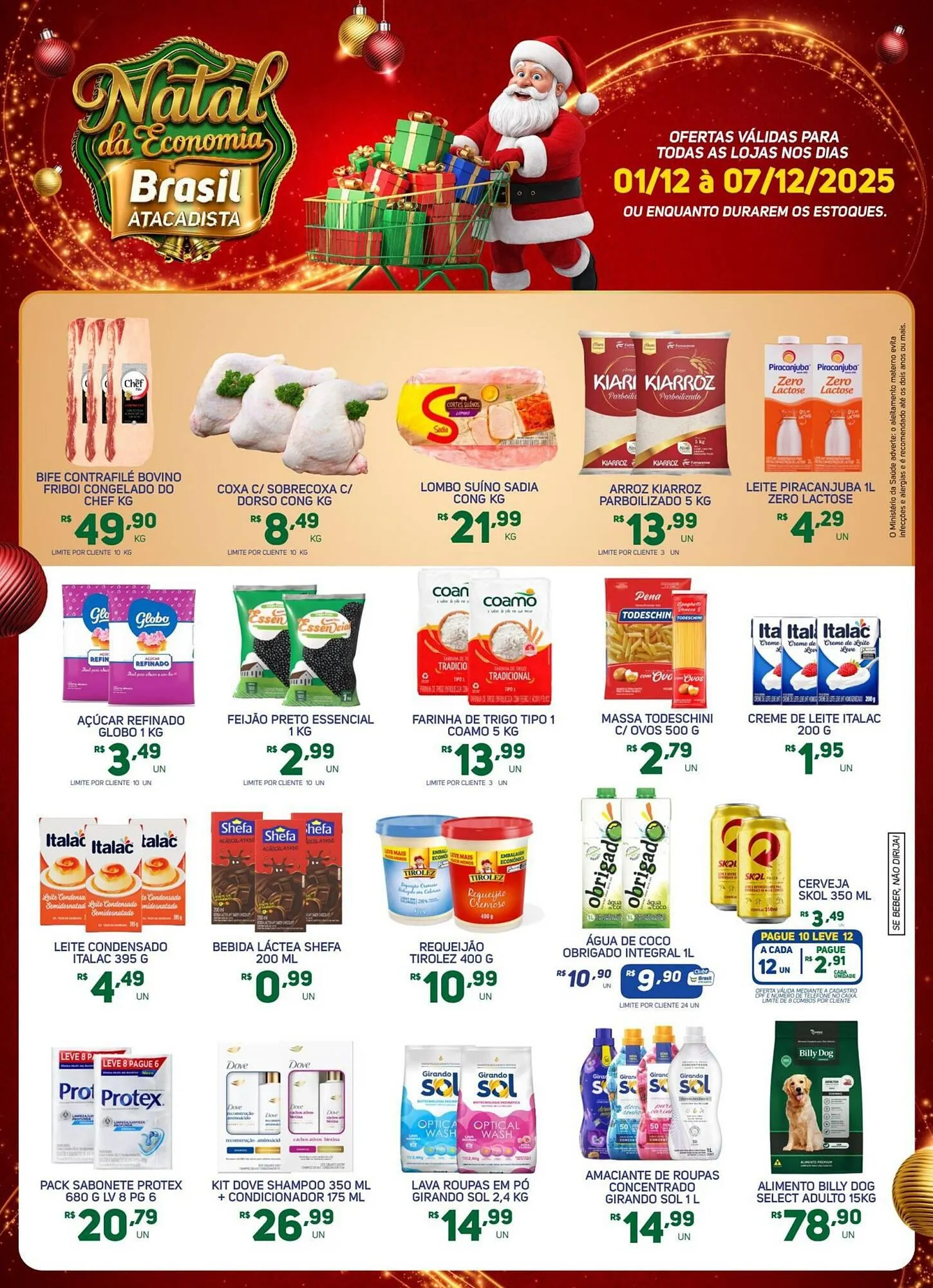 Encarte de Catálogo Brasil Atacadista 1 de dezembro até 7 de dezembro 2025 - Pagina 1