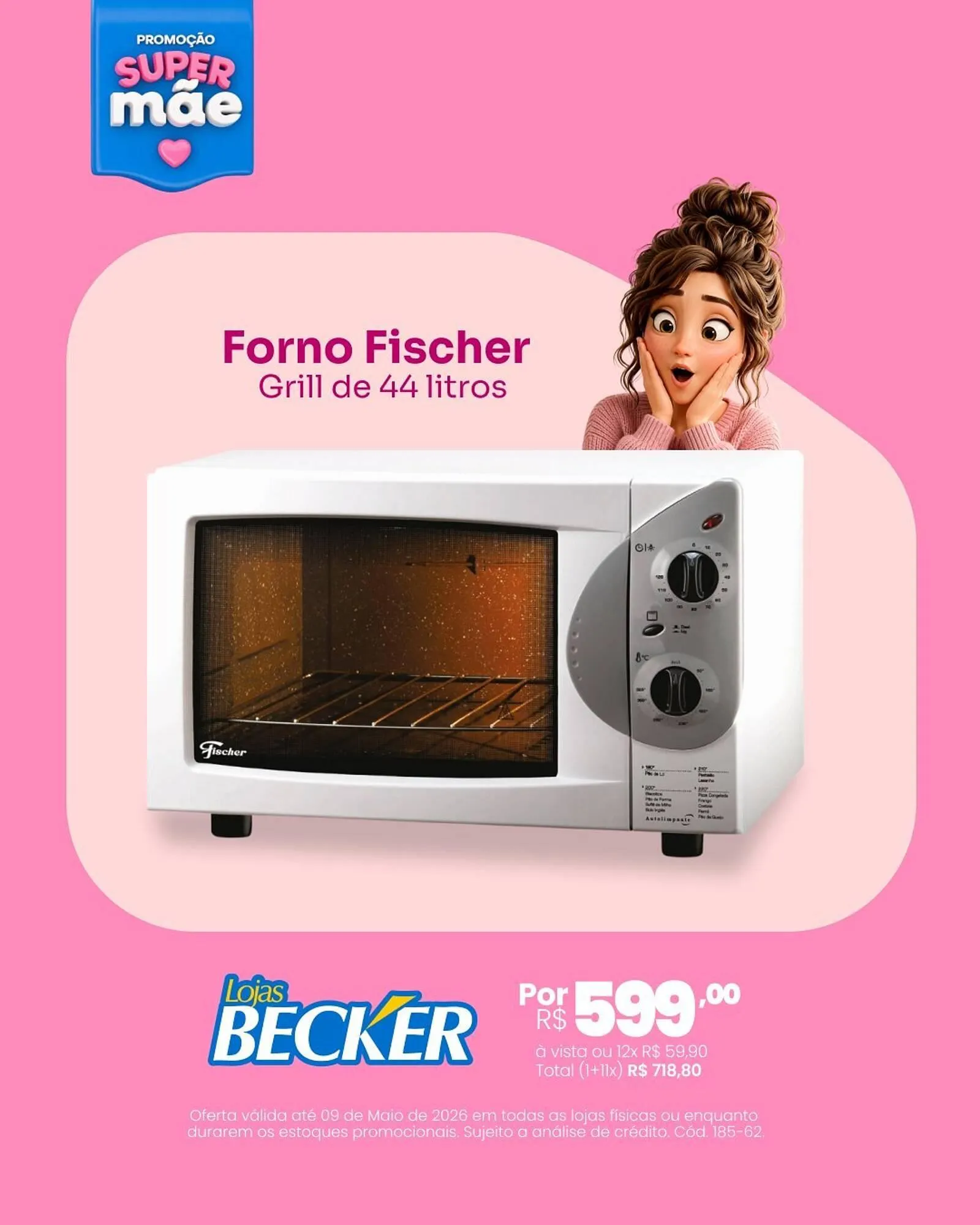 Encarte de Folheto Lojas Becker 5 de maio até 9 de maio 2026 - Pagina 1