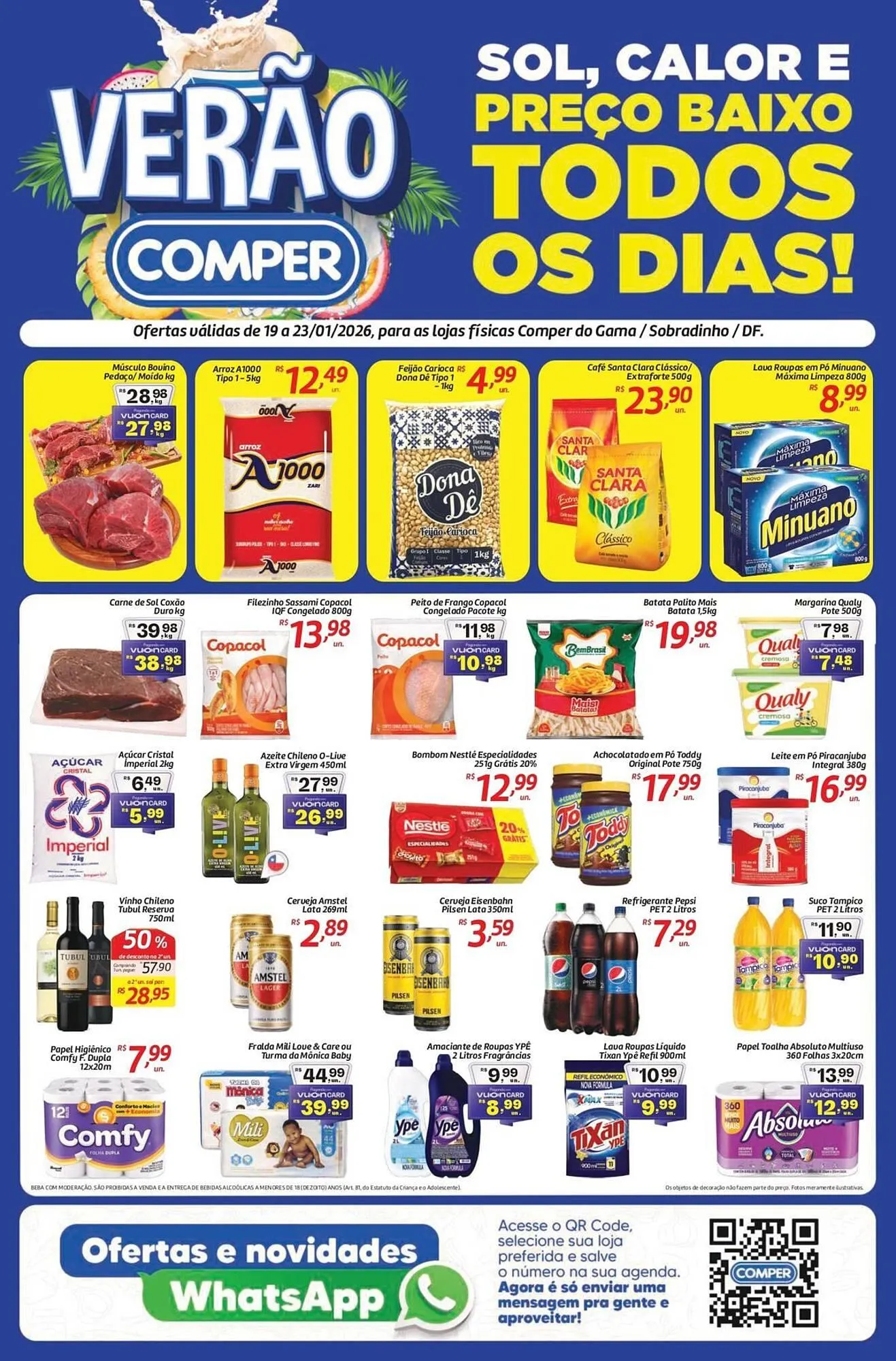 Encarte de Folheto Comper 20 de janeiro até 23 de janeiro 2026 - Pagina 1