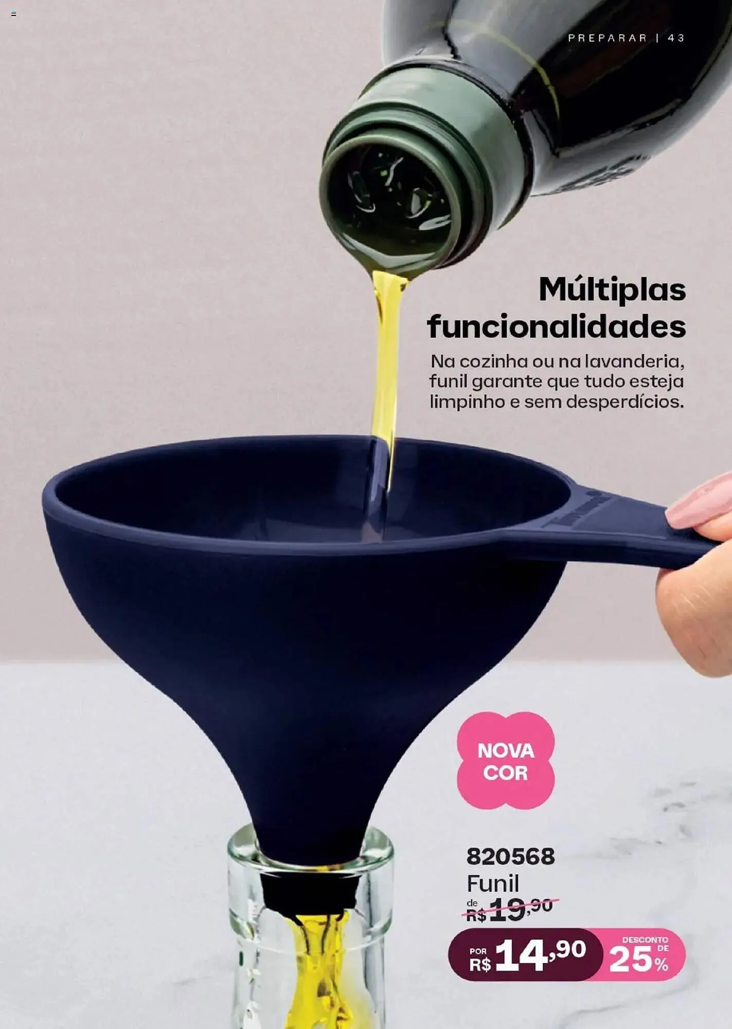 Encarte de Catálogo Tupperware 16 de junho até 14 de agosto 2025 - Pagina 43