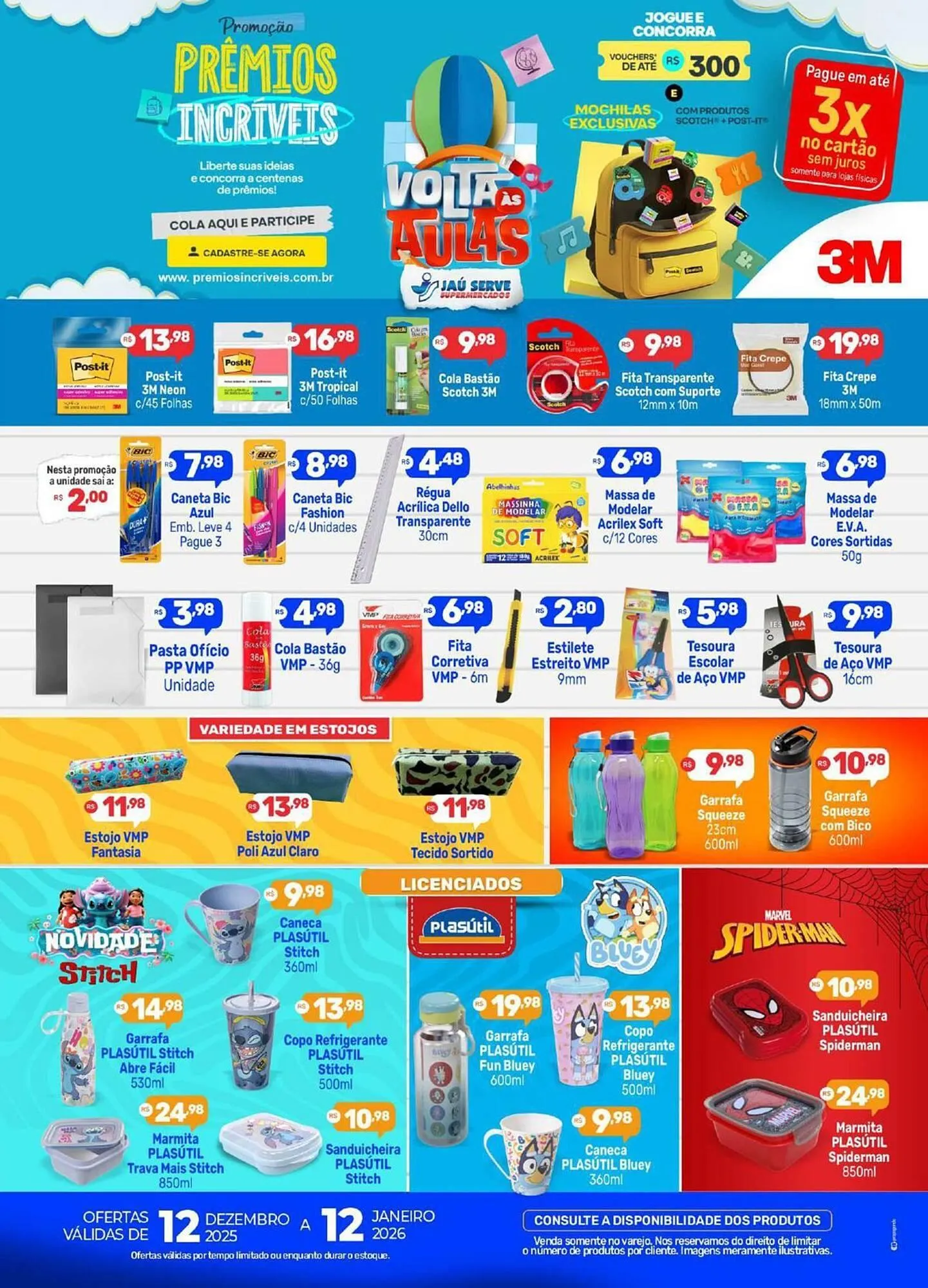 Encarte de Catálogo Supermercados Jau Serve 12 de dezembro até 12 de janeiro 2026 - Pagina 2