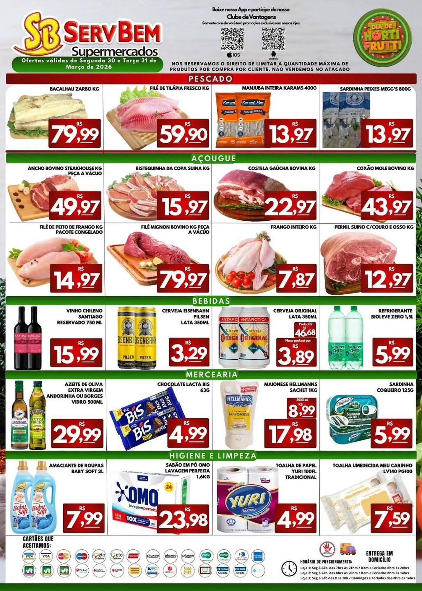 Encarte de Catálogo ServBem 30 de março até 31 de março 2026 - Pagina 2