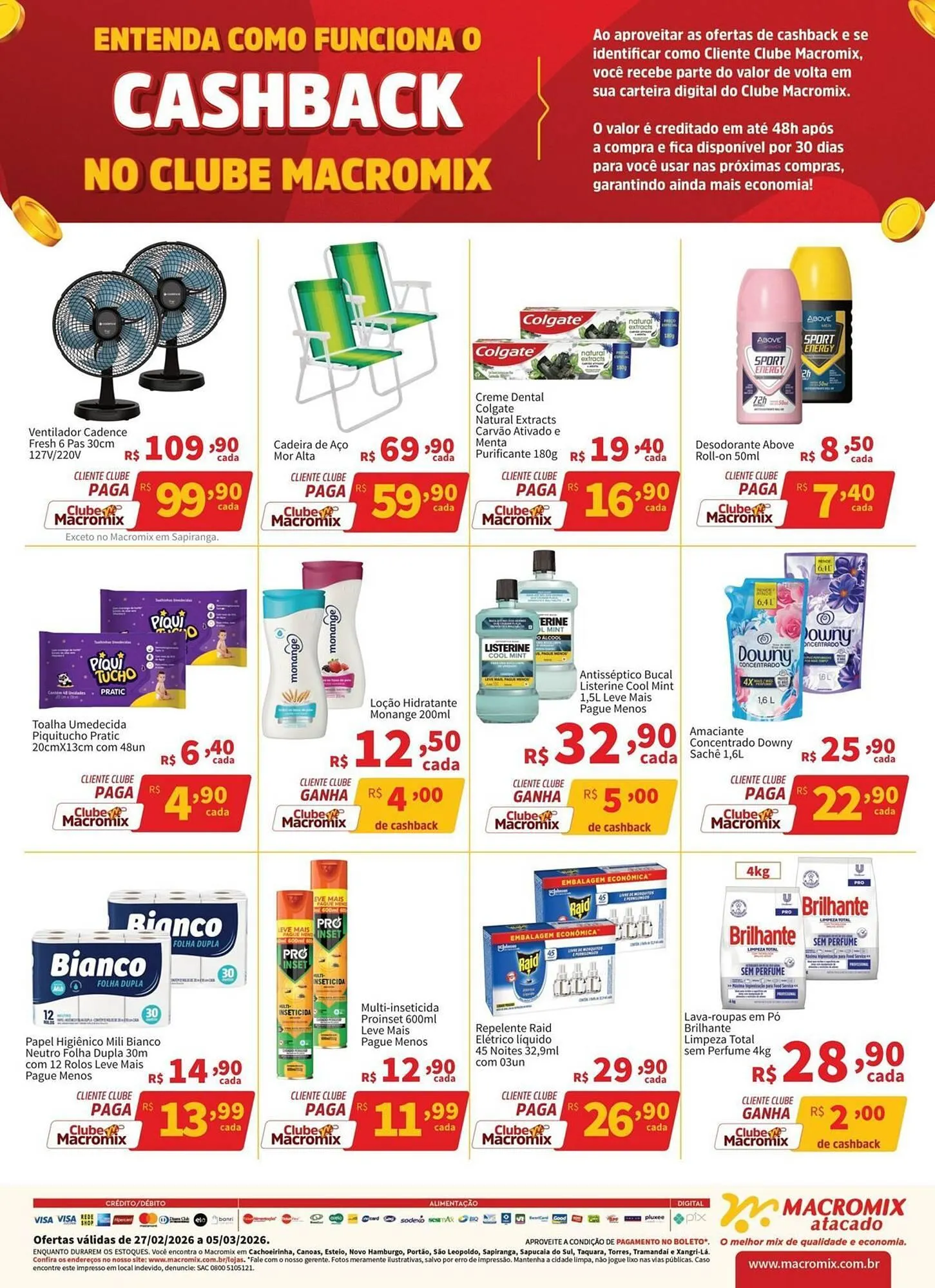 Encarte de Catálogo Macromix Atacado 27 de fevereiro até 5 de março 2026 - Pagina 3