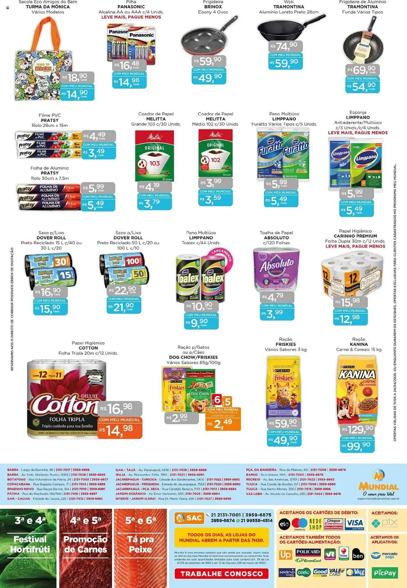 Encarte de Catálogo Supermercados Mundial 11 de abril até 24 de abril 2025 - Pagina 12