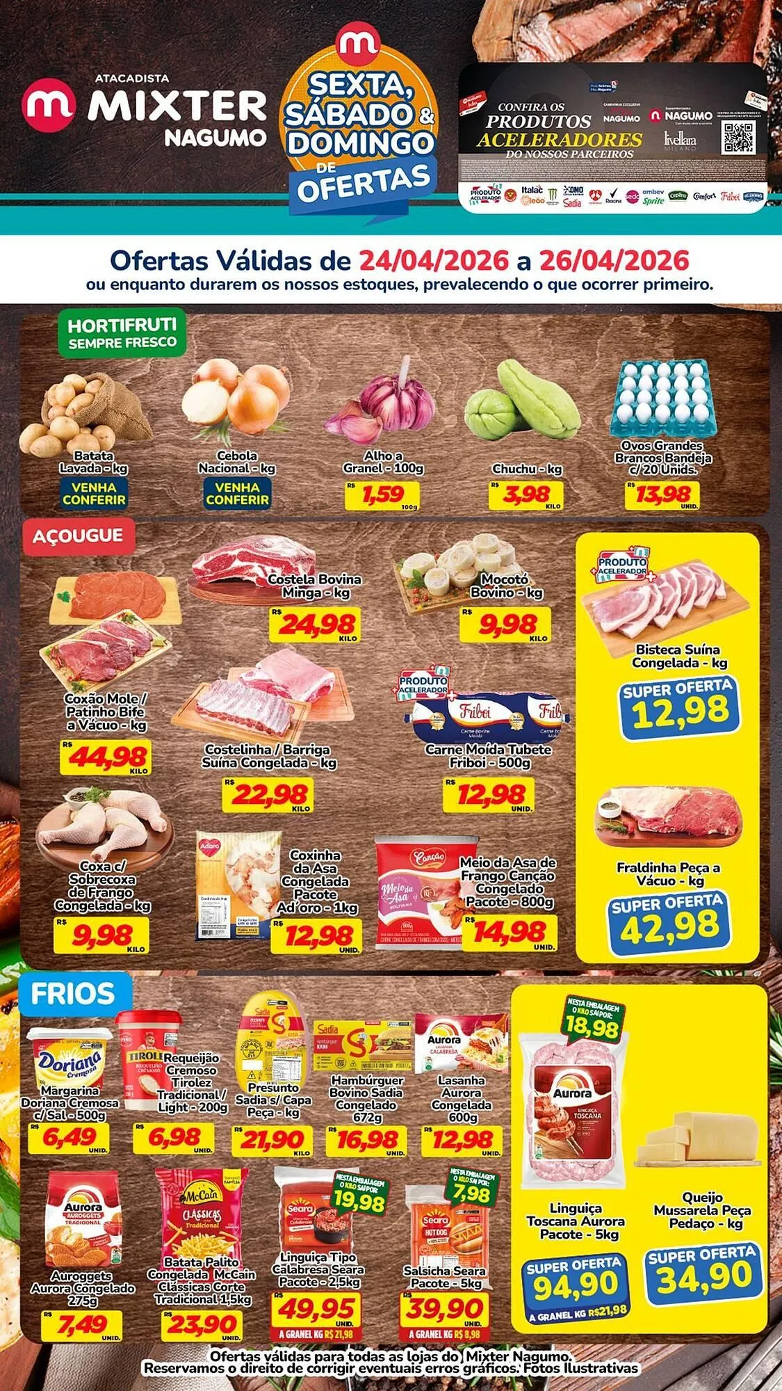 Encarte de Folheto Nagumo 24 de abril até 26 de abril 2026 - Pagina 1