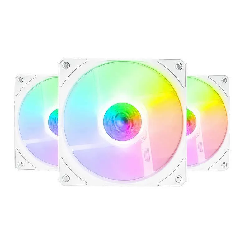 Kit Ventoinhas Cooler Master Sickleflow 120 ARGB 3x120mm White Edition, MFX-B2DW-183PA-R1