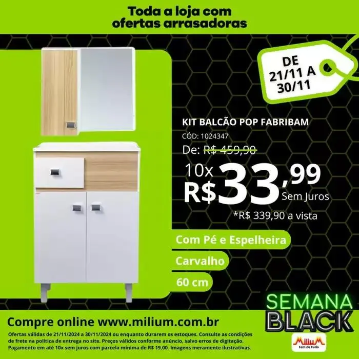 Encarte de Ofertas Especiais Milium 22 de novembro até 30 de novembro 2024 - Pagina 2