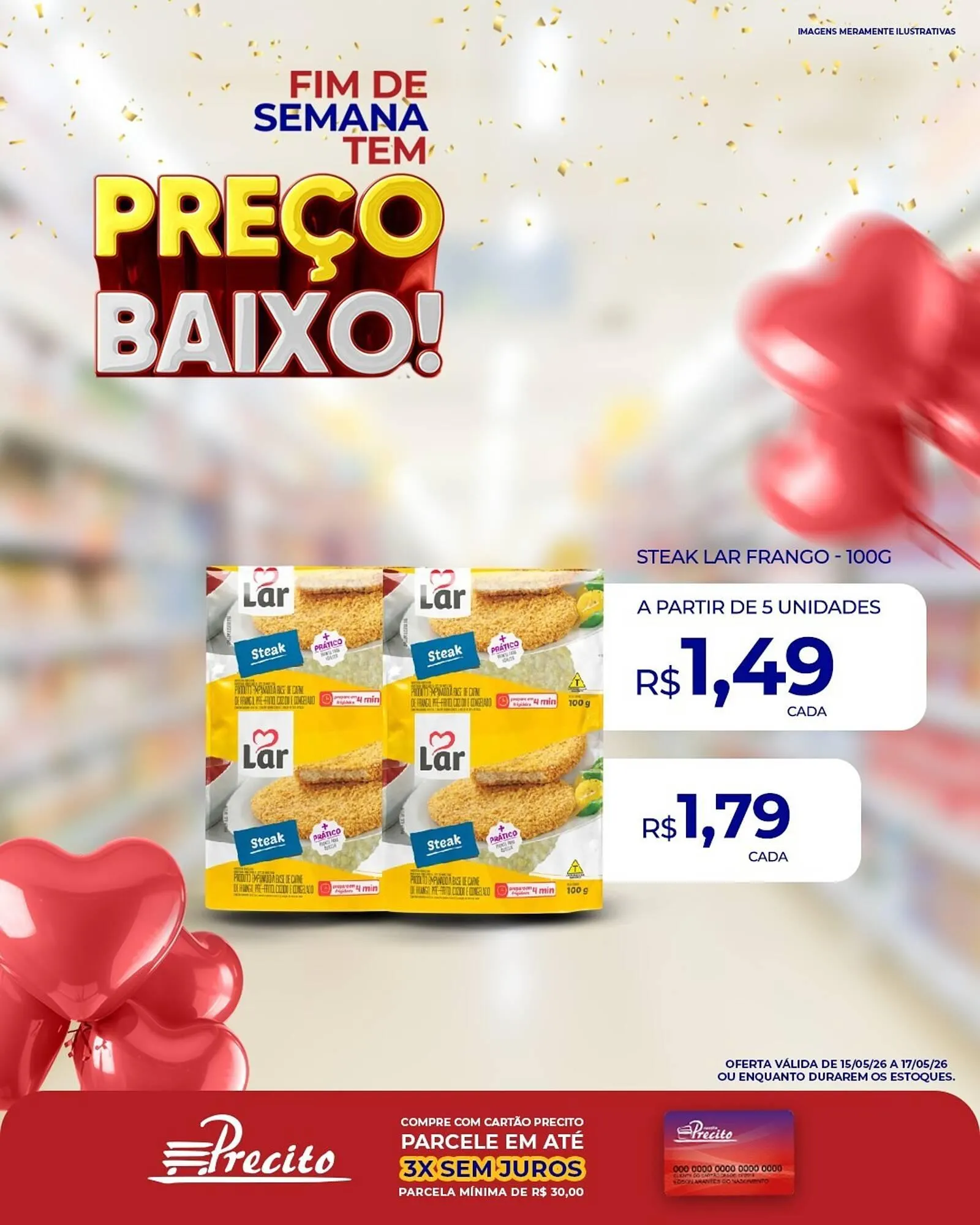 Encarte de Catálogo Supermercado Precito 15 de maio até 17 de maio 2026 - Pagina 40
