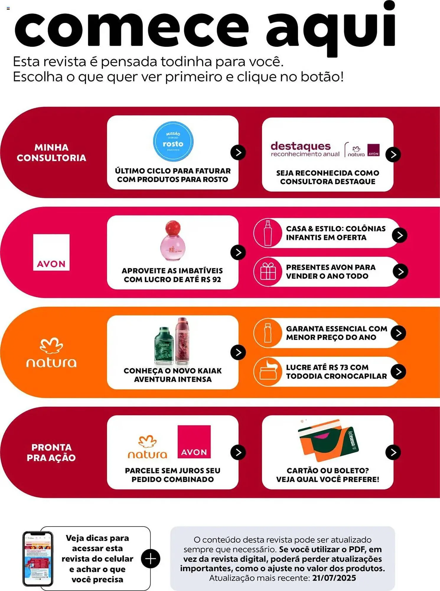 Encarte de Catálogo Avon 27 de julho até 18 de agosto 2025 - Pagina 2