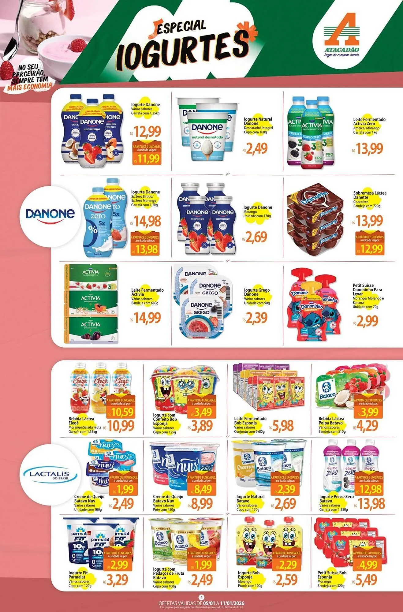 Encarte de Folheto Atacadão 6 de janeiro até 11 de janeiro 2026 - Pagina 4