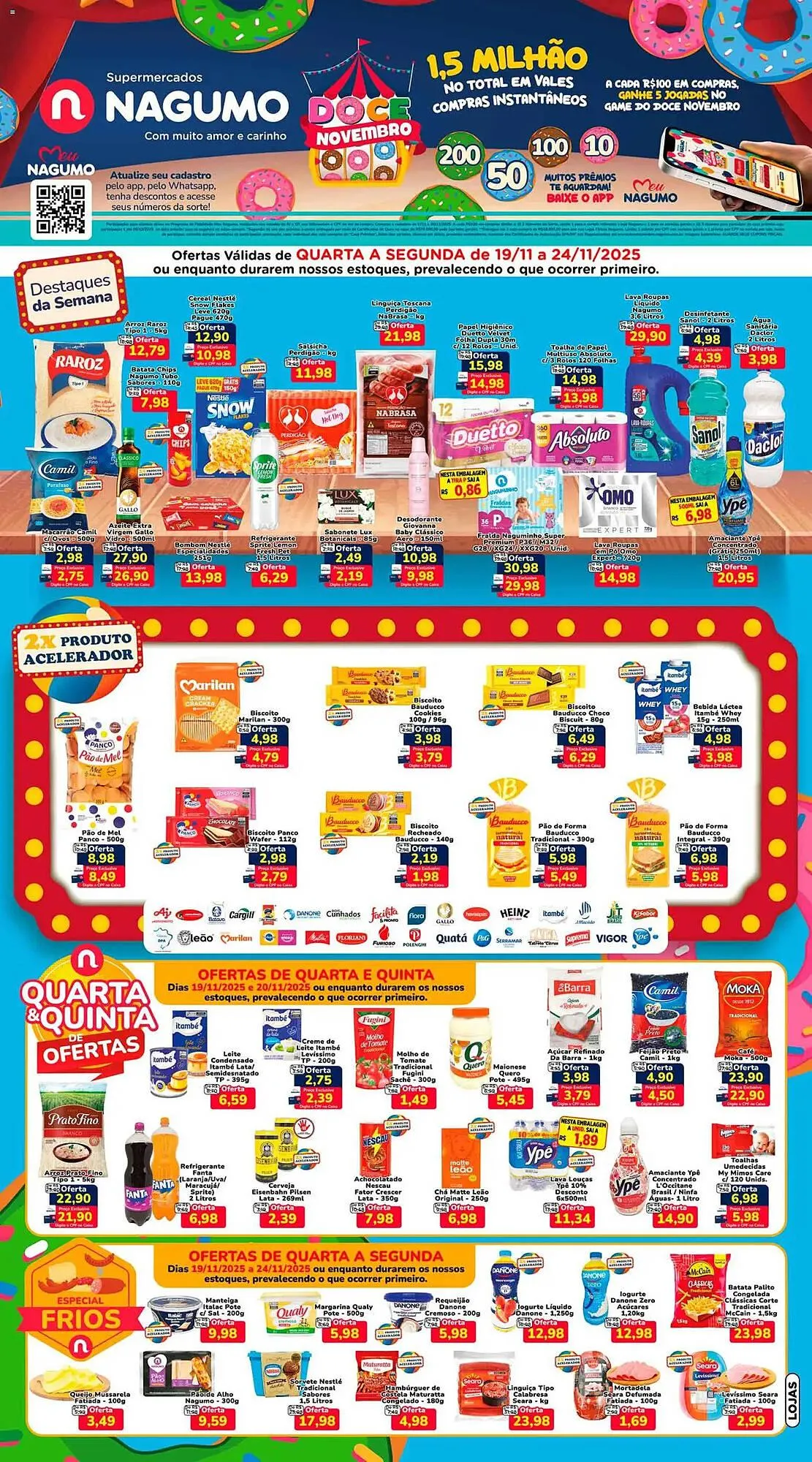 Encarte de Folheto Nagumo 19 de novembro até 24 de novembro 2025 - Pagina 1