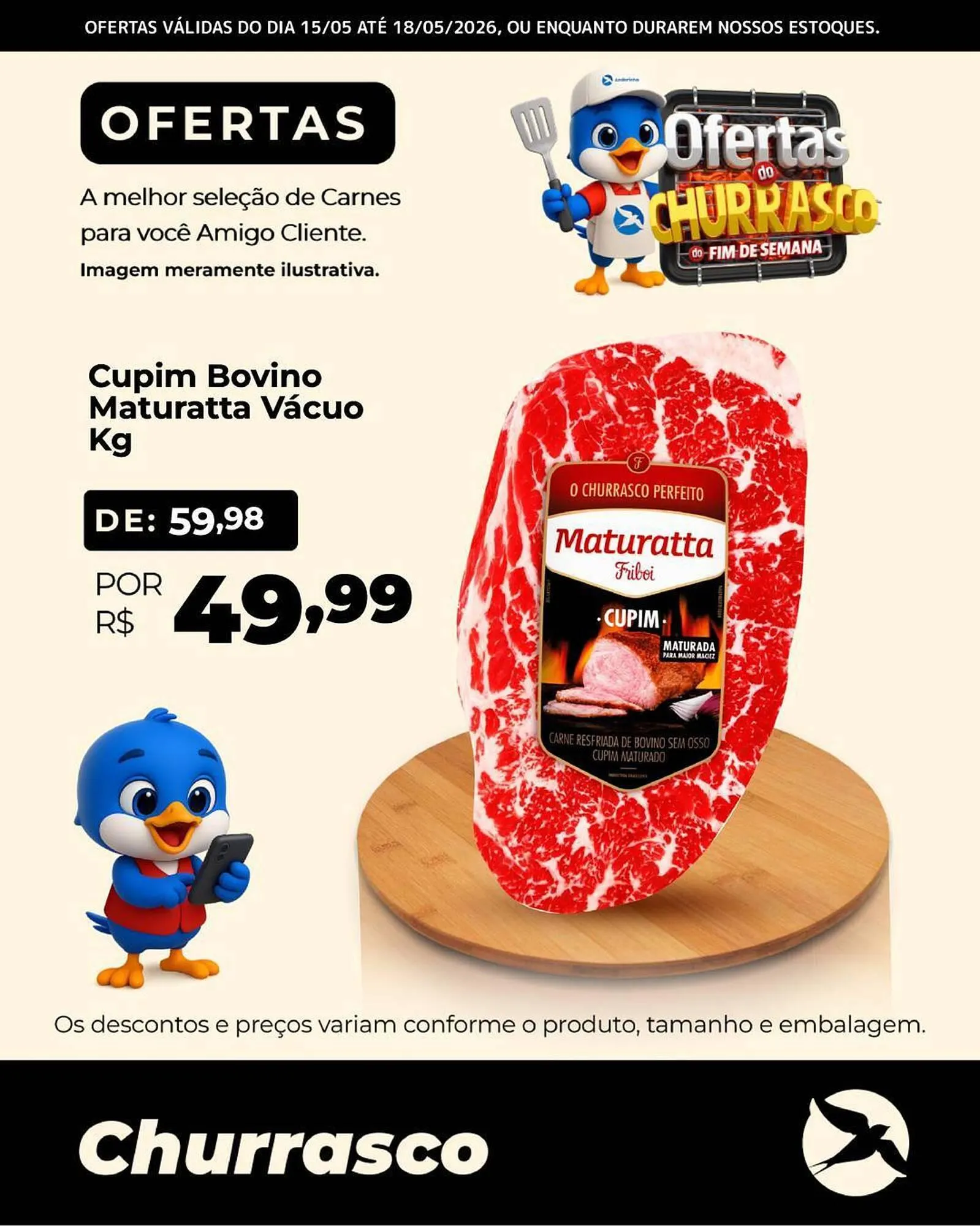 Encarte de Folheto Andorinha Hipermercado 16 de maio até 18 de maio 2026 - Pagina 4