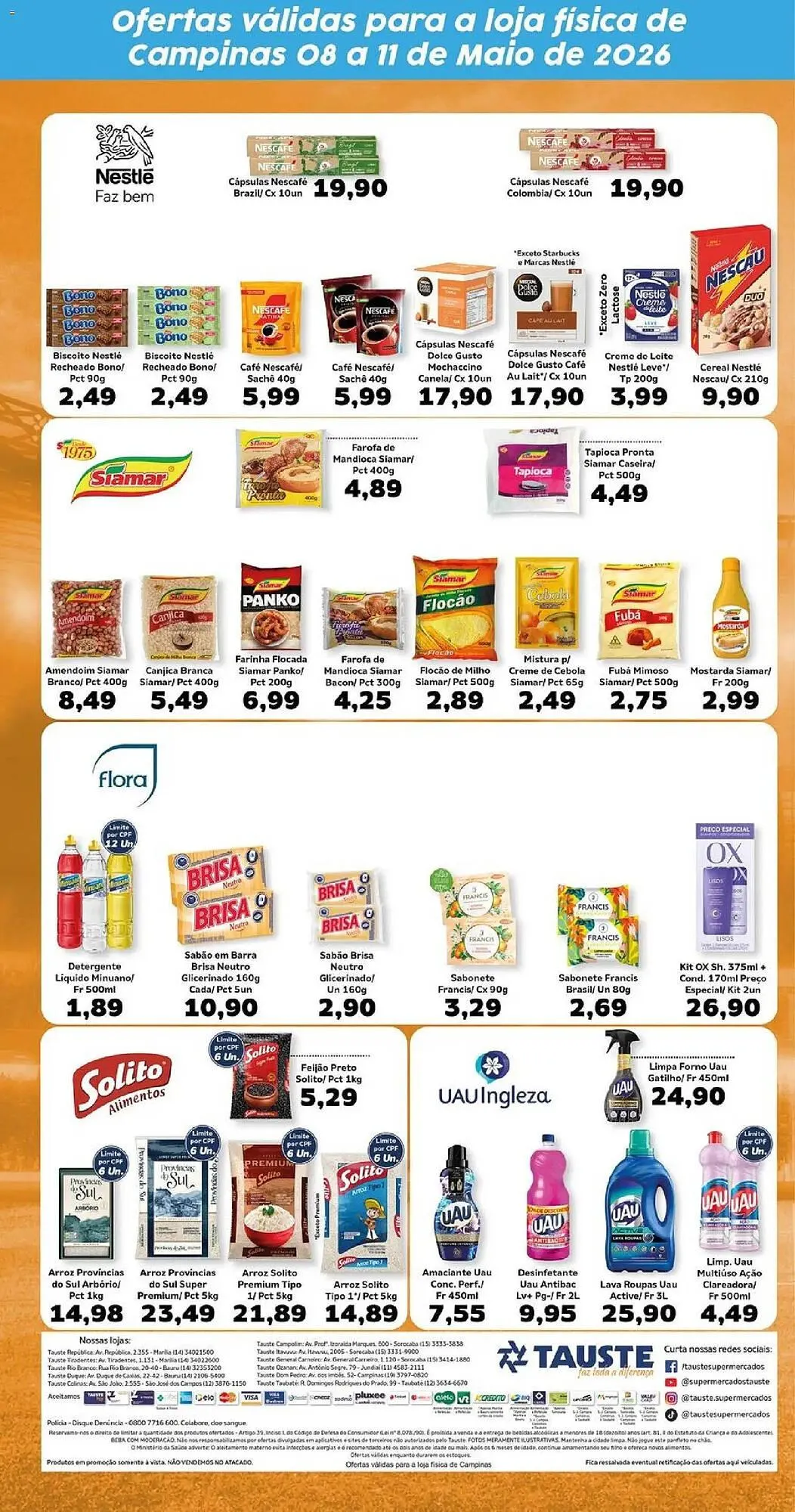 Encarte de Catálogo Supermercados Tauste 8 de maio até 11 de maio 2026 - Pagina 5