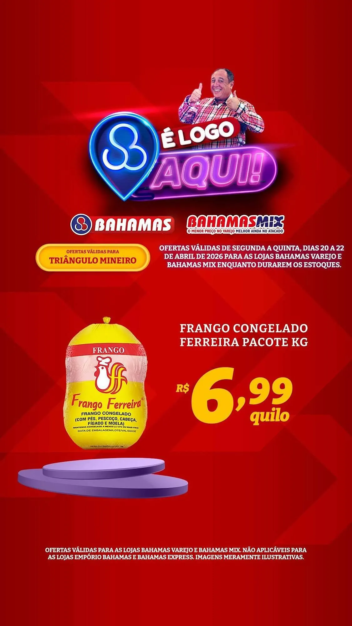 Encarte de Catálogo Bahamas Supermercados 20 de abril até 22 de abril 2026 - Pagina 7