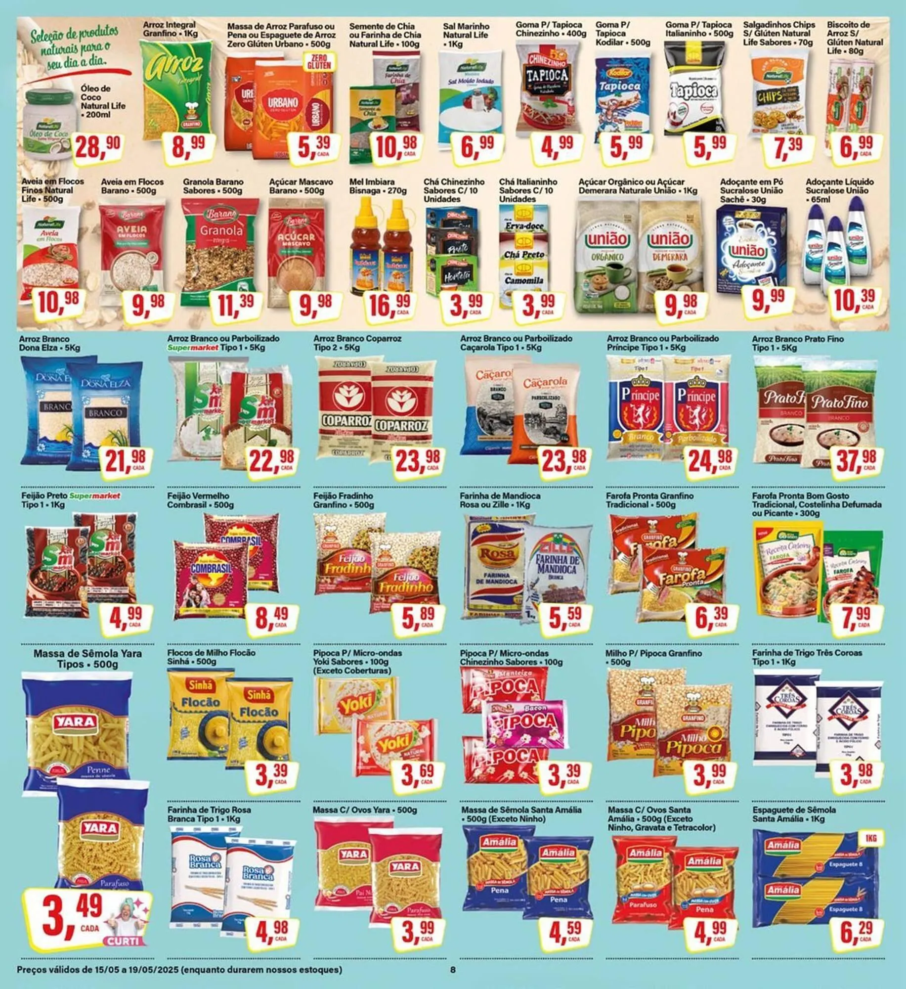 Encarte de Catálogo Rede Supermarket 15 de maio até 19 de maio 2025 - Pagina 8