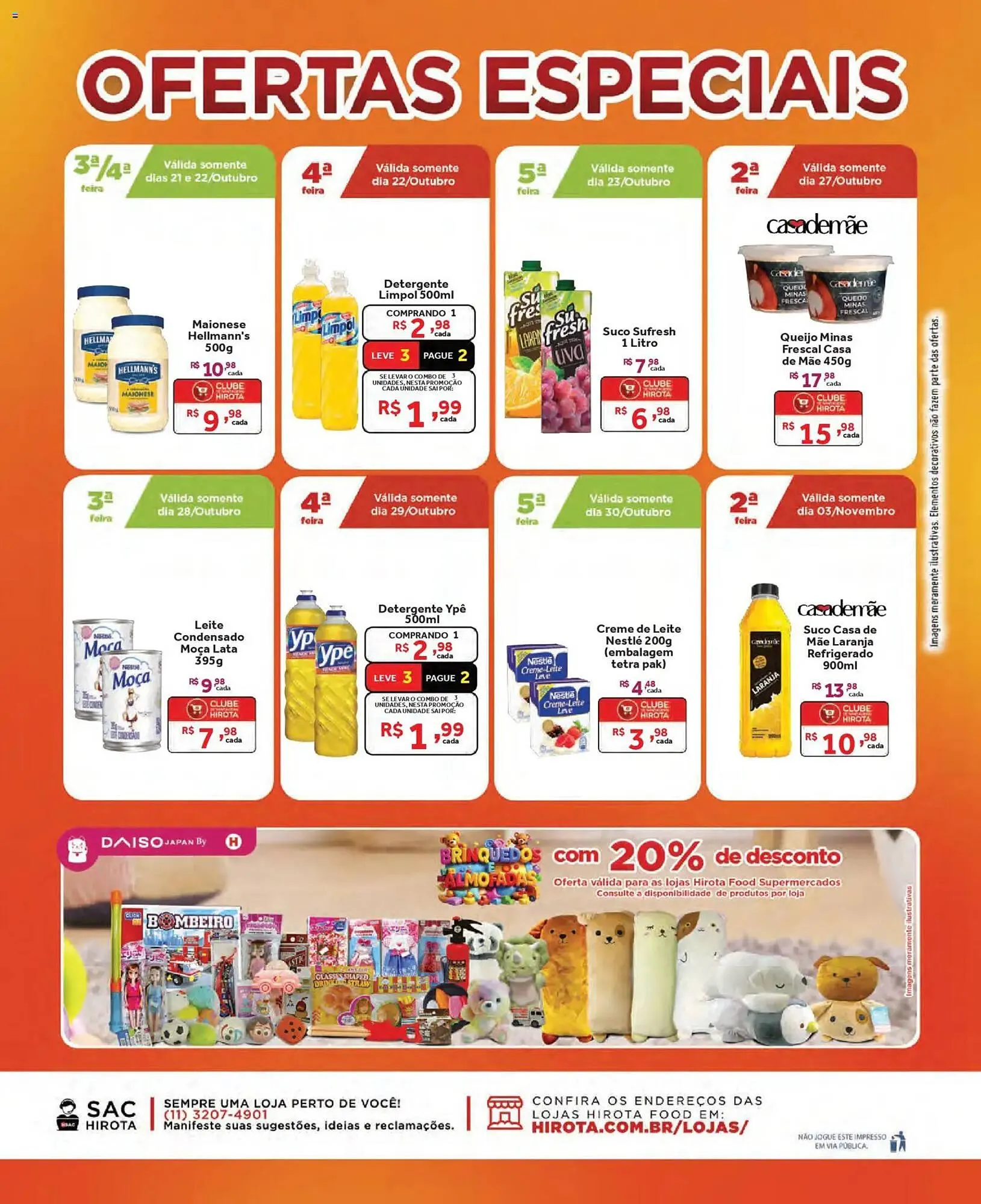 Encarte de Catálogo Hirota Food Supermercado 22 de outubro até 3 de novembro 2025 - Pagina 6