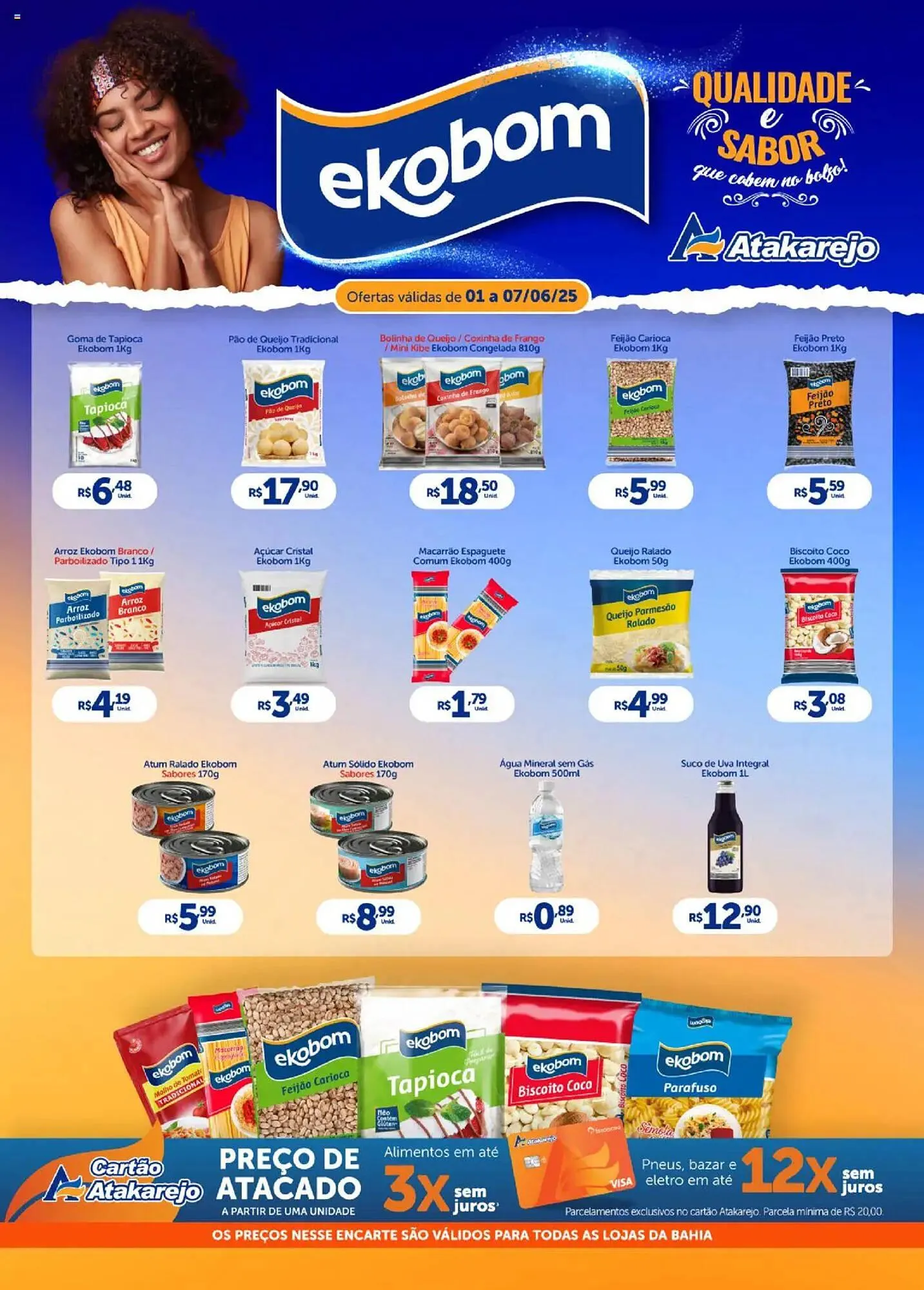 Encarte de Catálogo Atakarejo 1 de junho até 7 de junho 2025 - Pagina 1