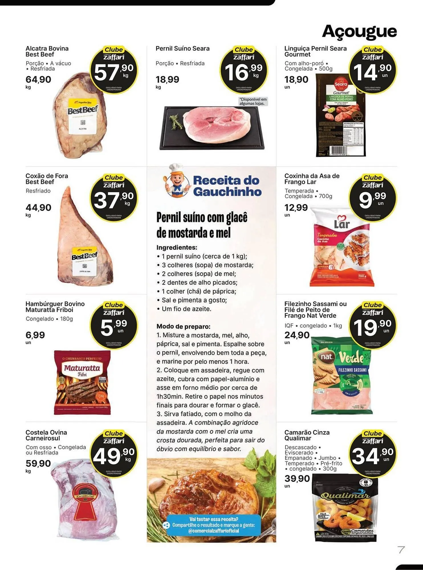 Encarte de Encarte Comercial Zaffari 20 de abril até 3 de maio 2026 - Pagina 7