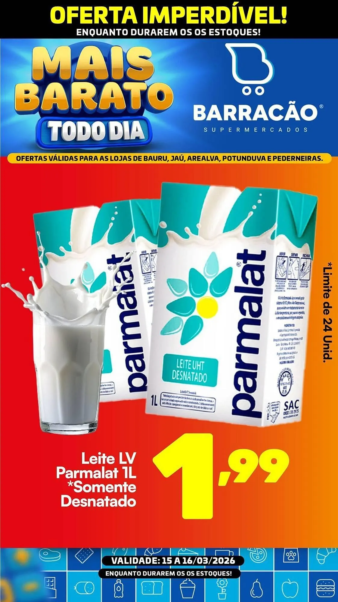 Encarte de Catálogo Barracão Supermercado 14 de março até 16 de março 2026 - Pagina 8