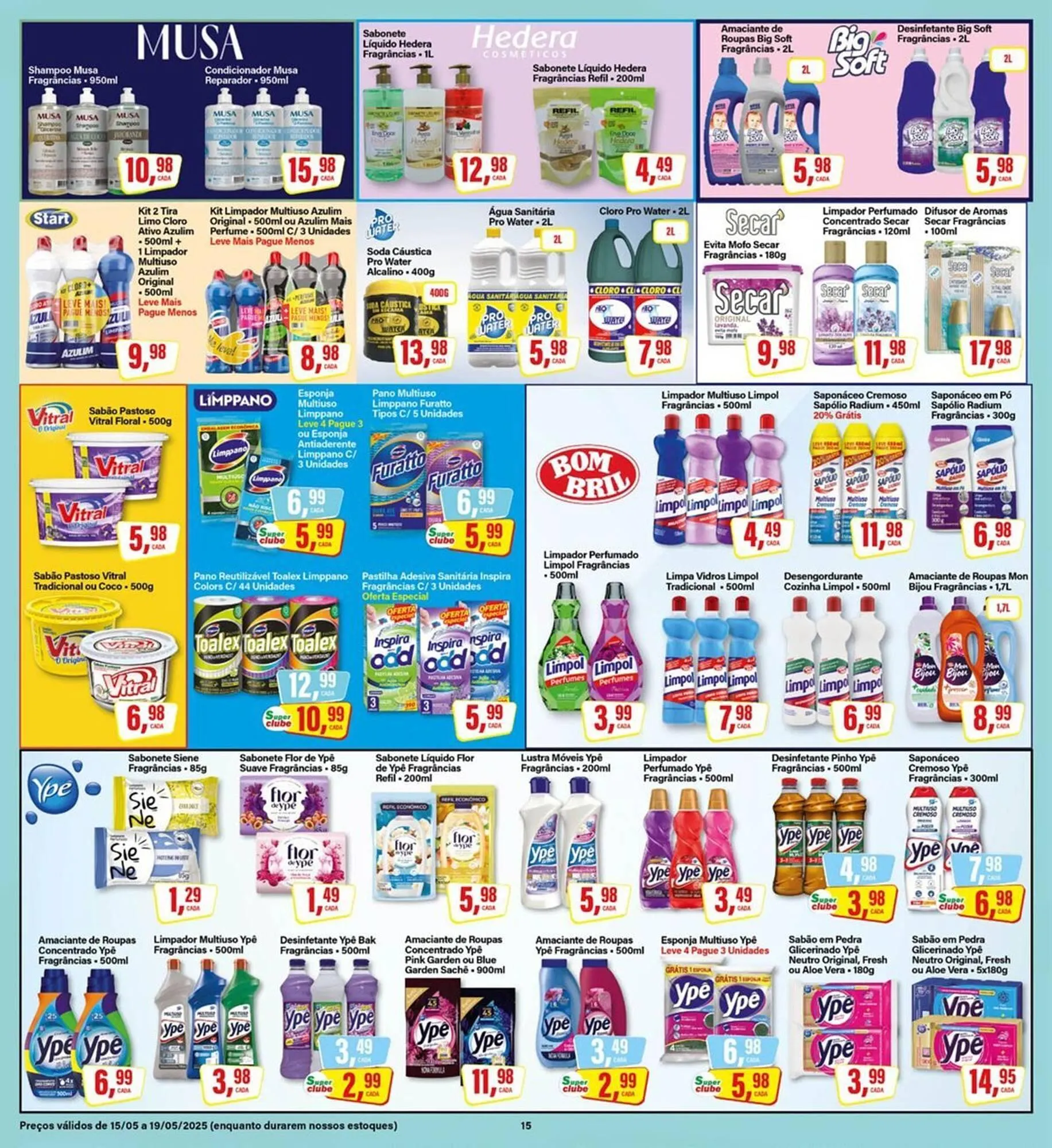 Encarte de Catálogo Rede Supermarket 15 de maio até 19 de maio 2025 - Pagina 15