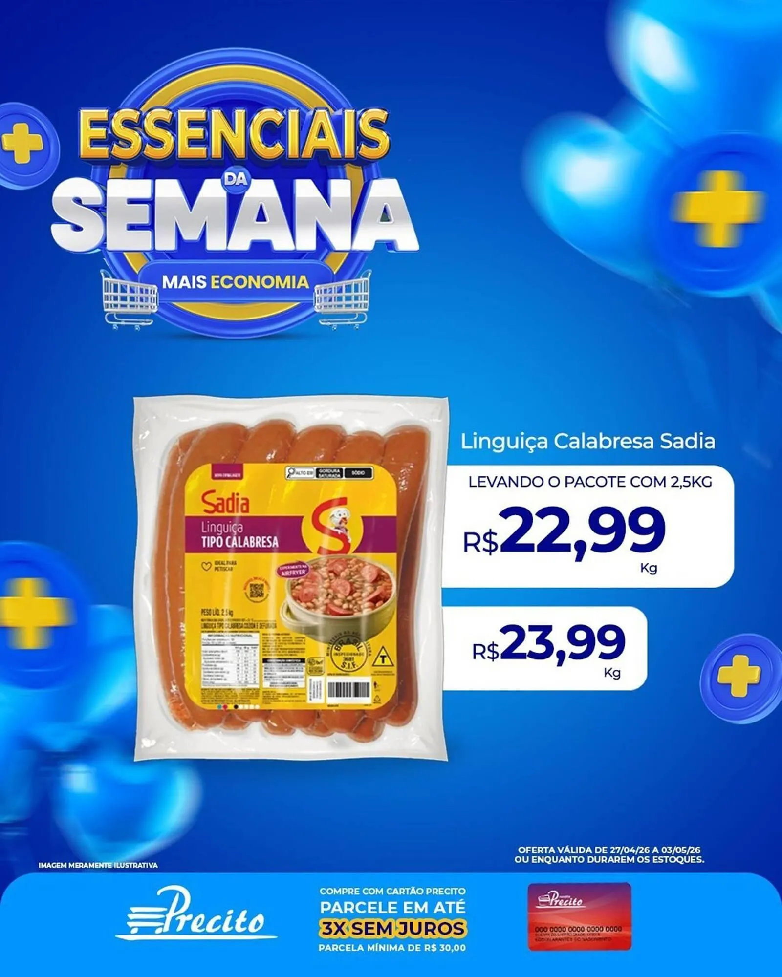 Encarte de Catálogo Supermercado Precito 27 de abril até 3 de maio 2026 - Pagina 23