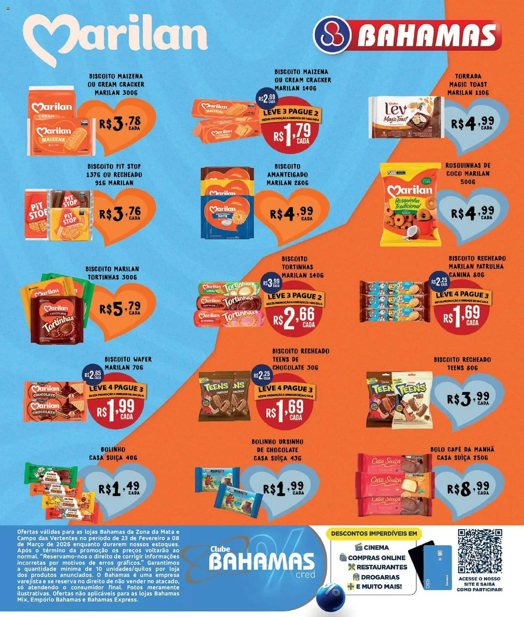 Encarte de Catálogo Bahamas Supermercados 23 de fevereiro até 8 de março 2026 - Pagina 2