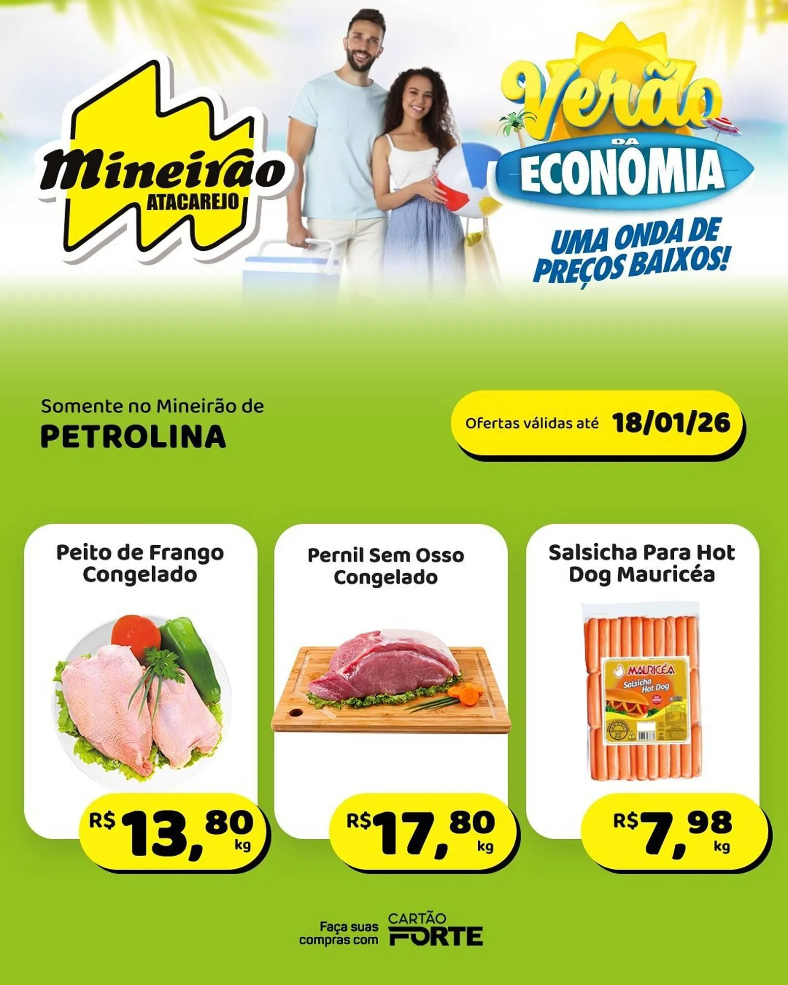 Encarte de Folheto Mineirão Atacarejo 12 de janeiro até 18 de janeiro 2026 - Pagina 1