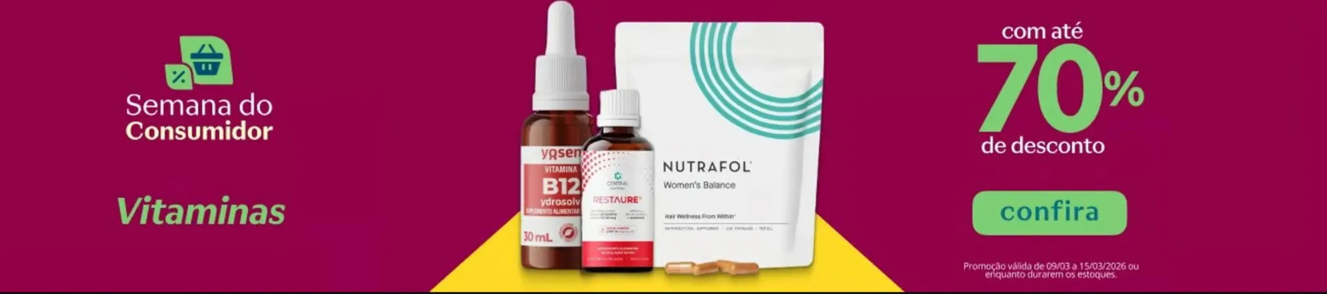 Encarte de Encarte Droga Raia 9 de março até 15 de março 2026 - Pagina 6