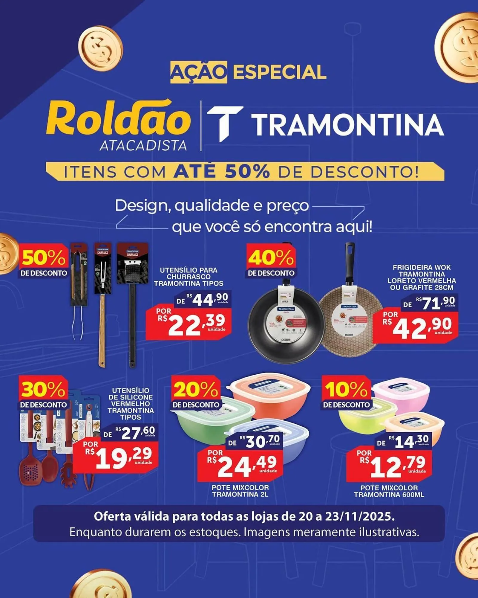 Encarte de Folheto Roldão 20 de novembro até 23 de novembro 2025 - Pagina 1