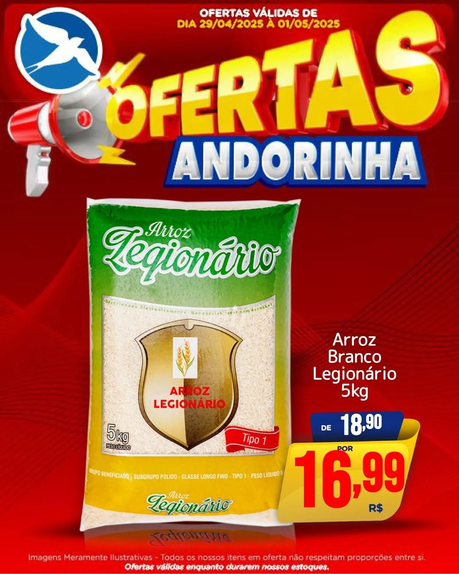 Encarte de Catálogo Andorinha Hipermercado 29 de abril até 30 de abril 2025 - Pagina 1