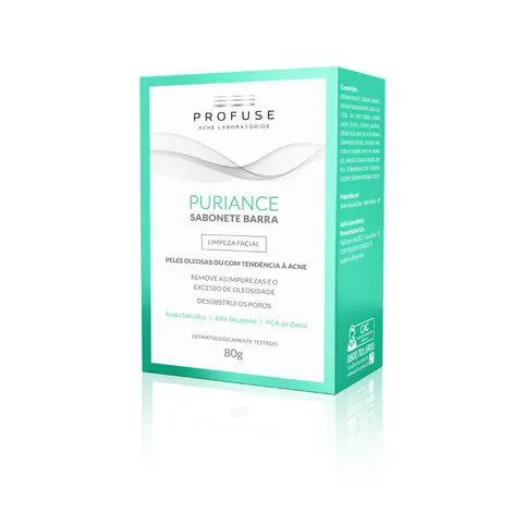 Sabonete Barra Profuse Puriance 80g