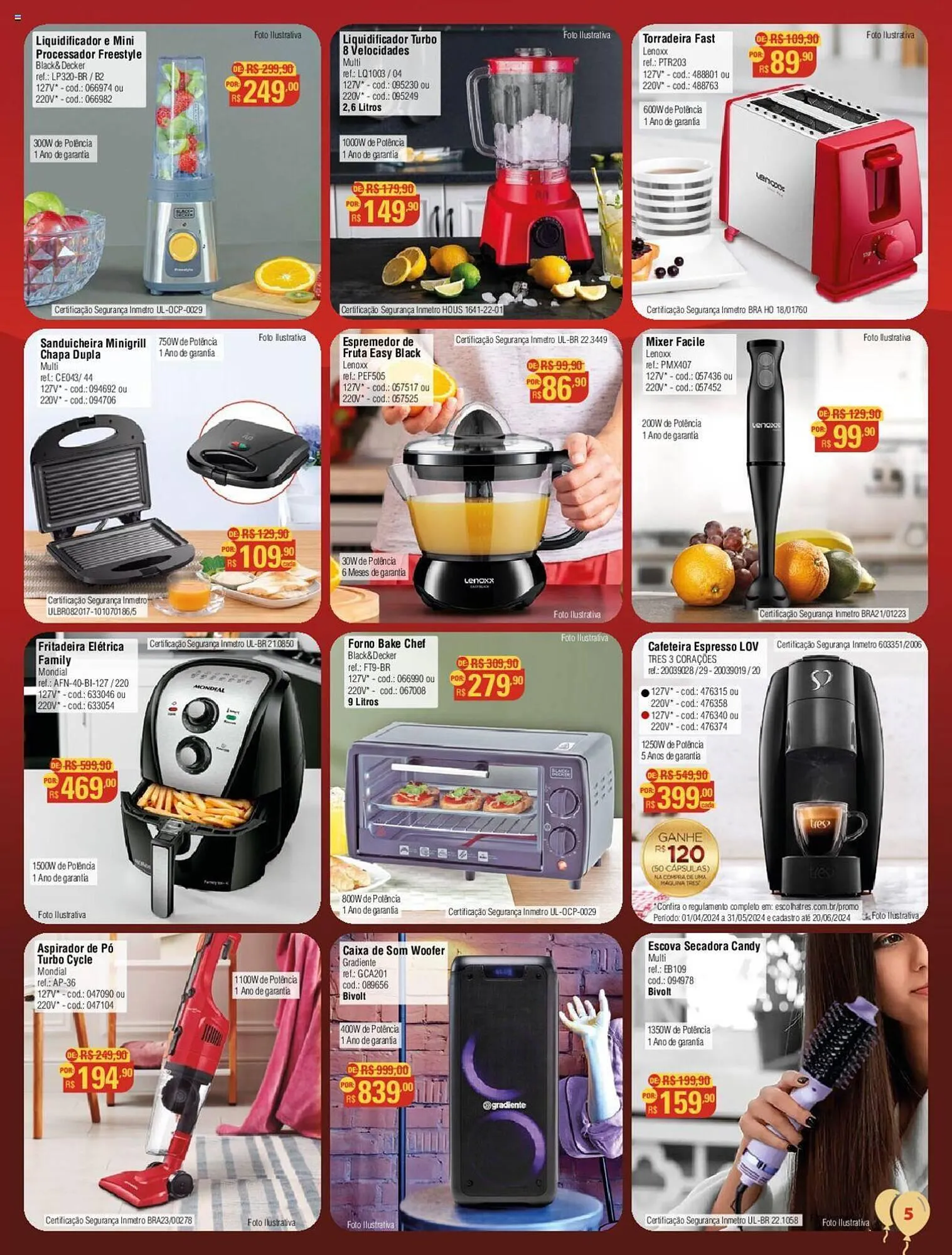 Encarte de Catálogo Preçolândia 1 de abril até 30 de abril 2024 - Pagina 5