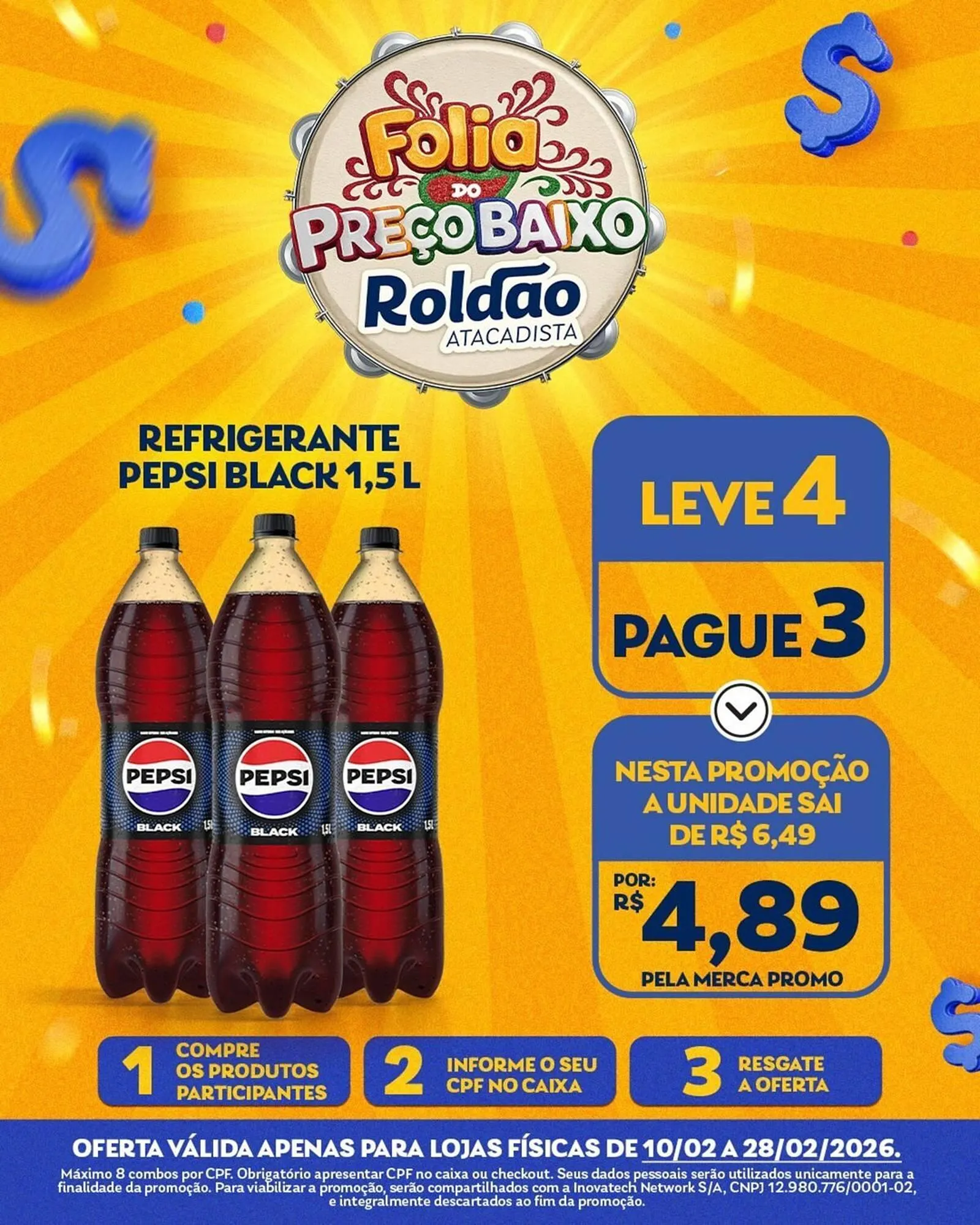 Encarte de Folheto Roldão 10 de fevereiro até 28 de fevereiro 2026 - Pagina 2