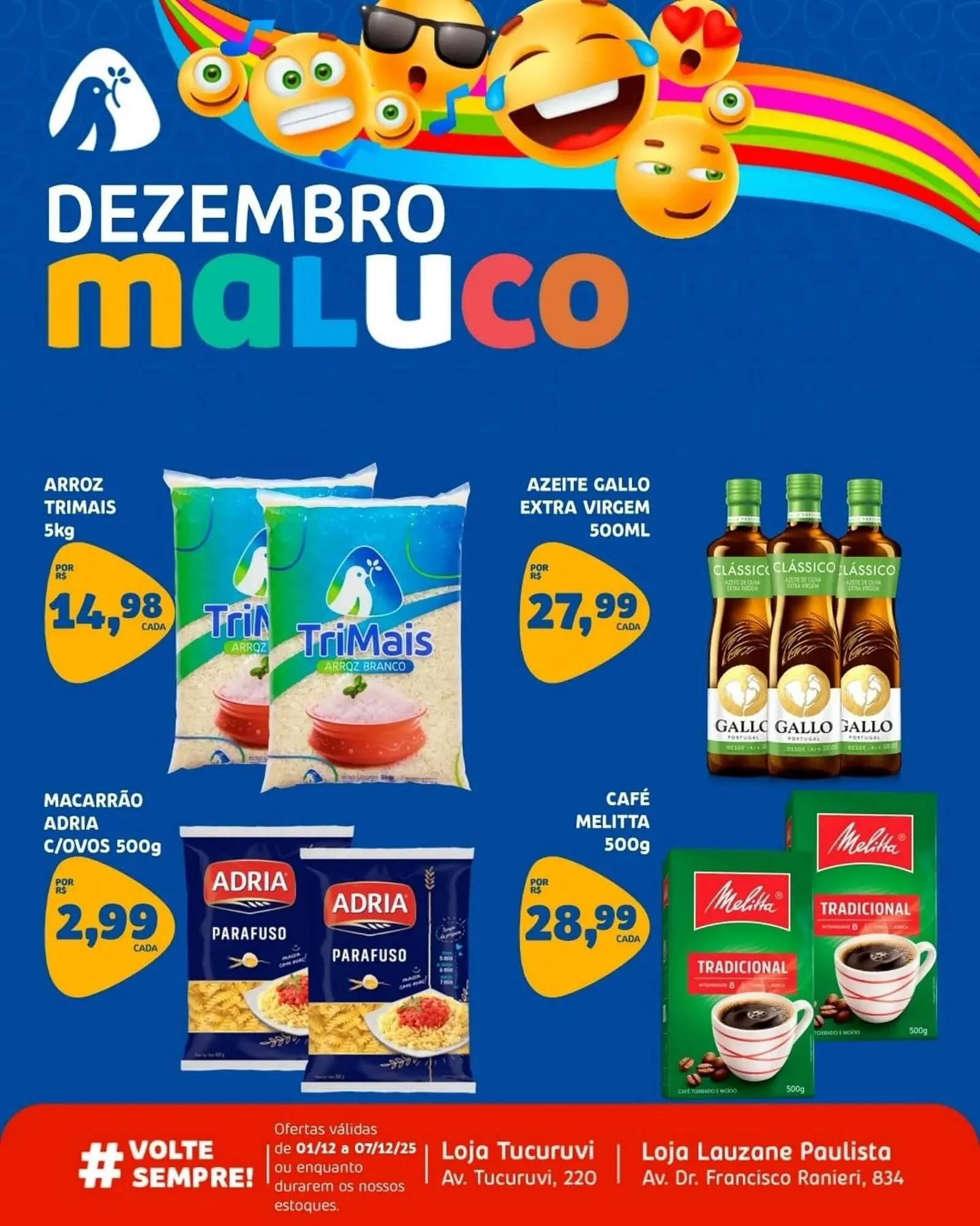 Encarte de Catálogo Trimais Supermercado 2 de dezembro até 7 de dezembro 2025 - Pagina 1