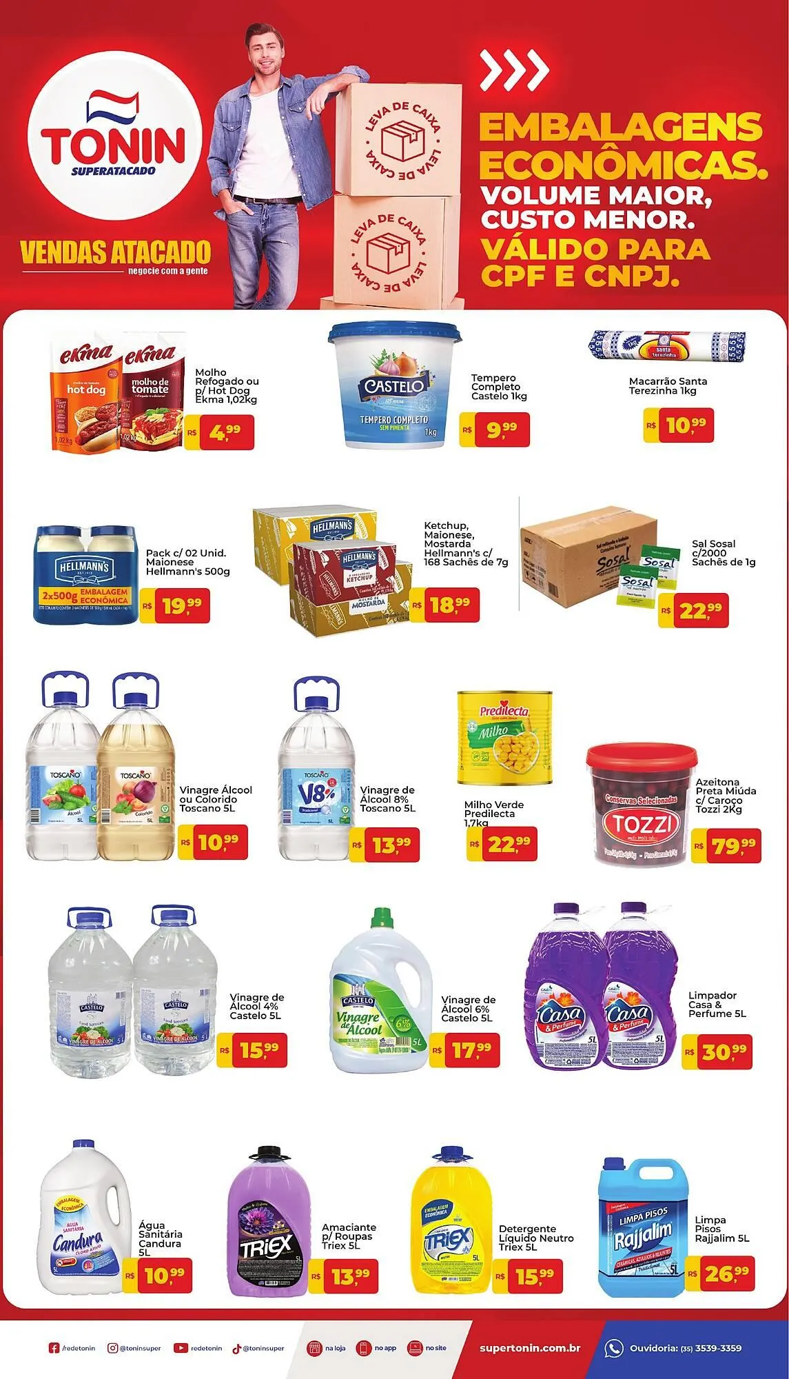 Encarte de Catálogo Tonin Superatacado 23 de março até 27 de março 2026 - Pagina 1
