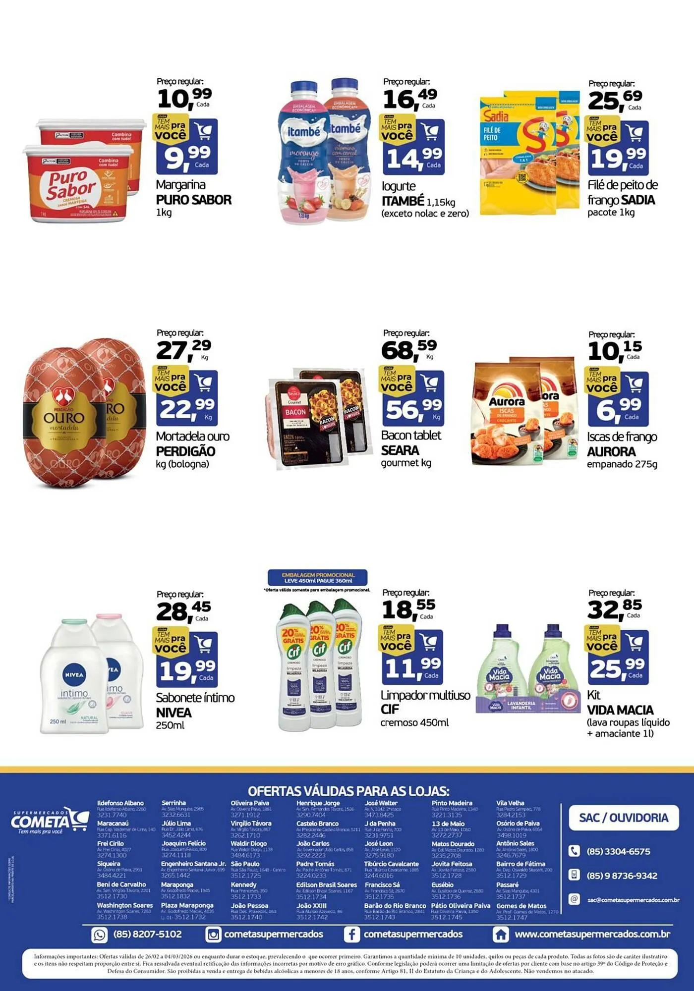 Encarte de Encarte Cometa Supermercados 26 de fevereiro até 4 de março 2026 - Pagina 3