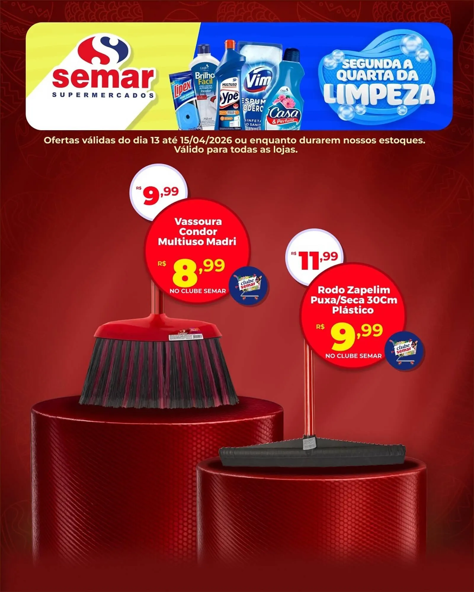 Encarte de Folheto Semar Supermercado 13 de abril até 15 de abril 2026 - Pagina 3