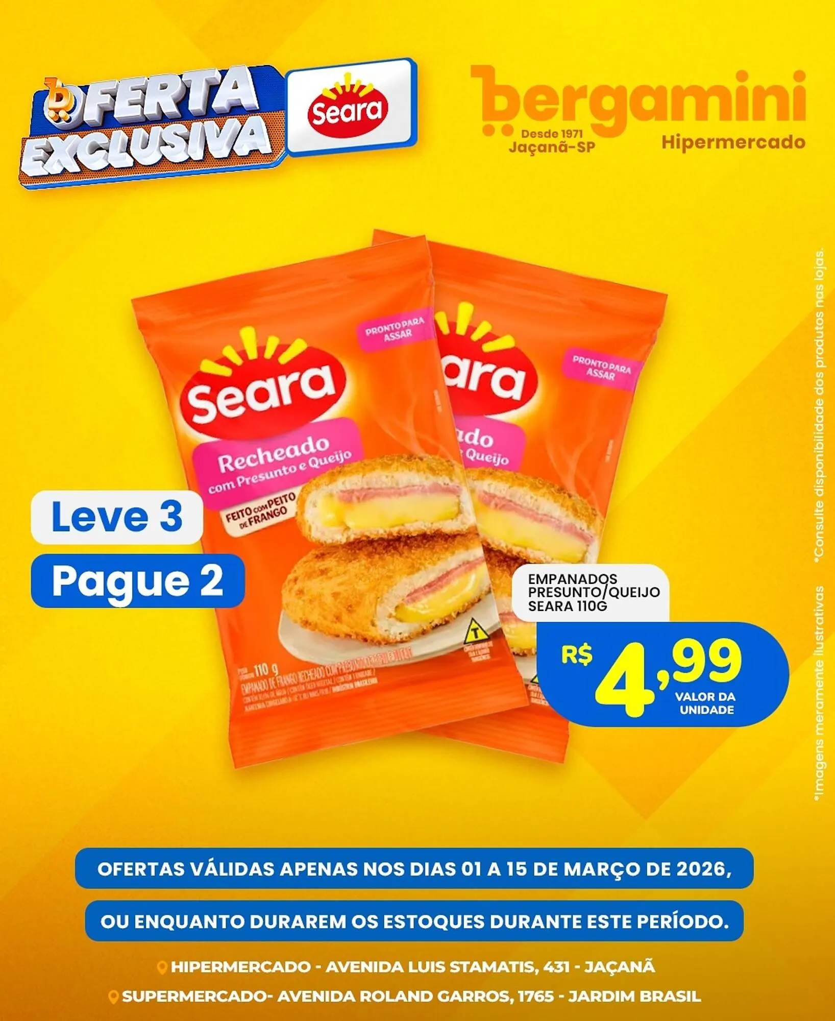 Encarte de Catálogo Supermercado Bergamini 3 de março até 15 de março 2026 - Pagina 3