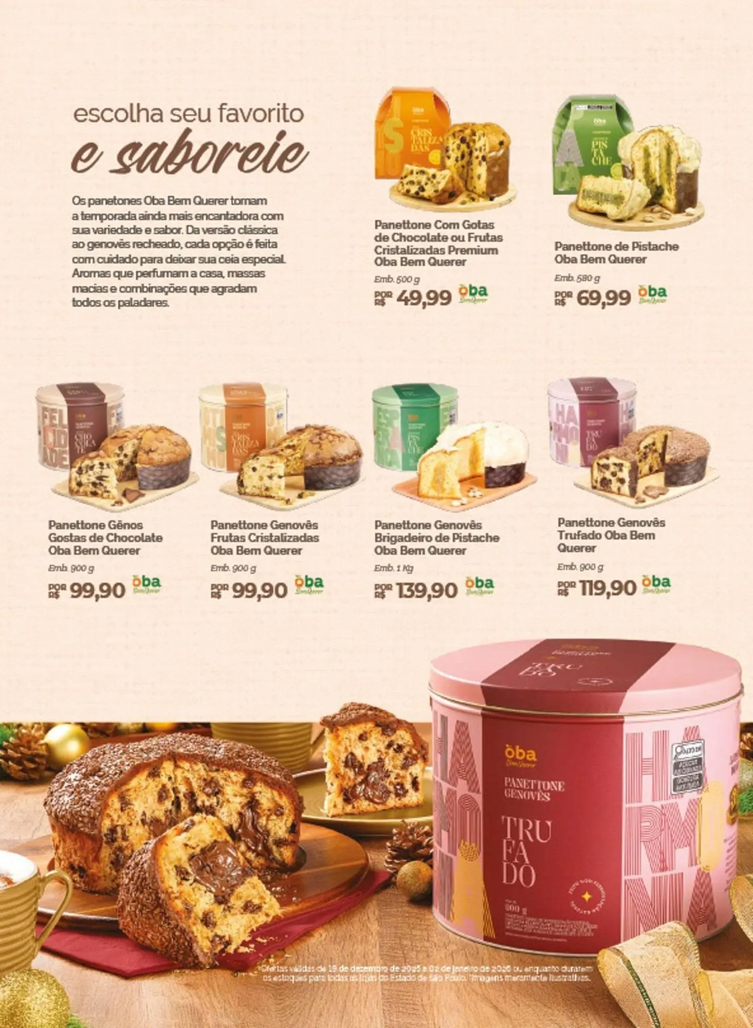 Encarte de Folheto Oba Hortifruti 19 de dezembro até 2 de janeiro 2026 - Pagina 15