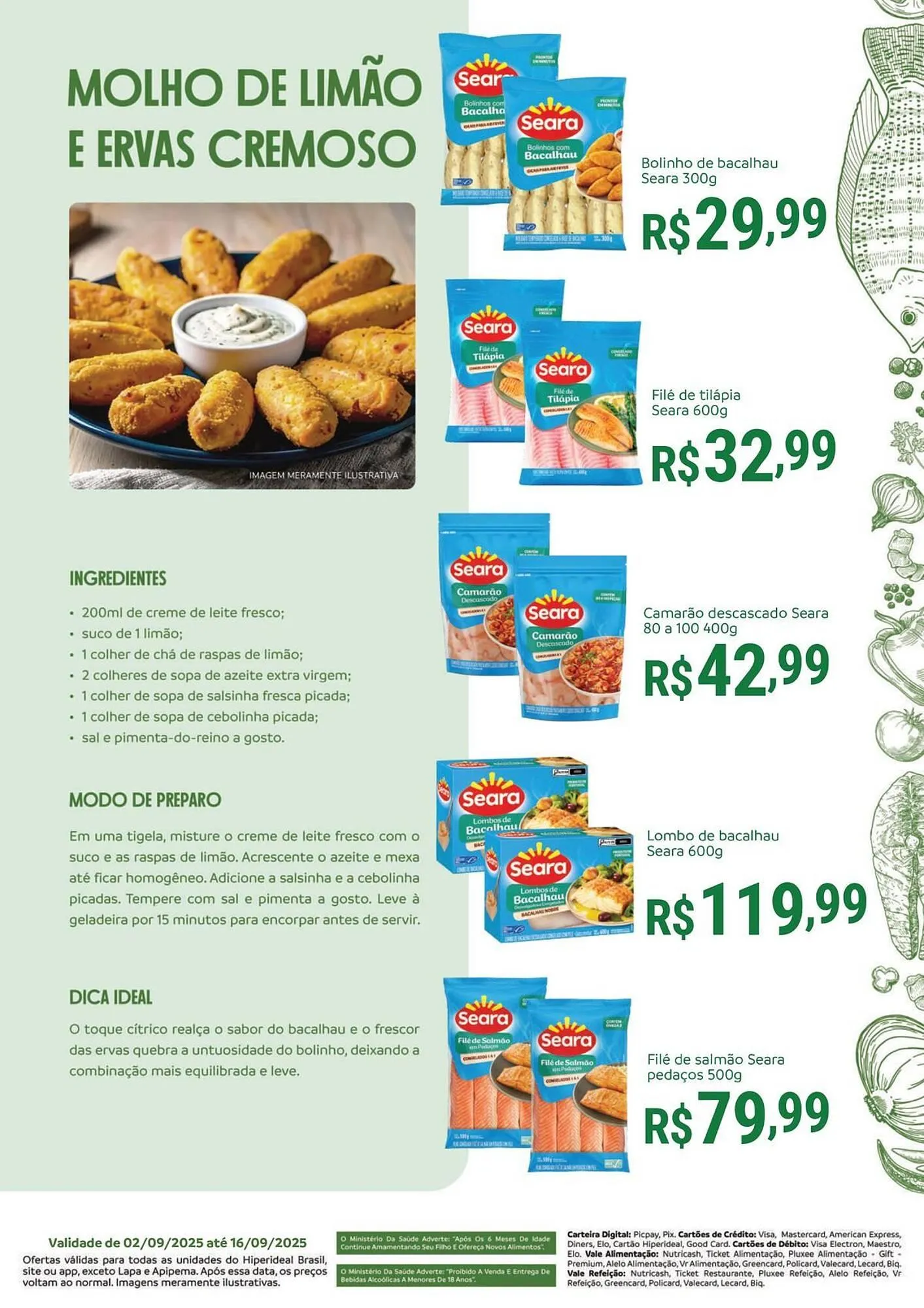 Encarte de Catálogo Hiperideal Supermercados 28 de agosto até 16 de setembro 2025 - Pagina 2