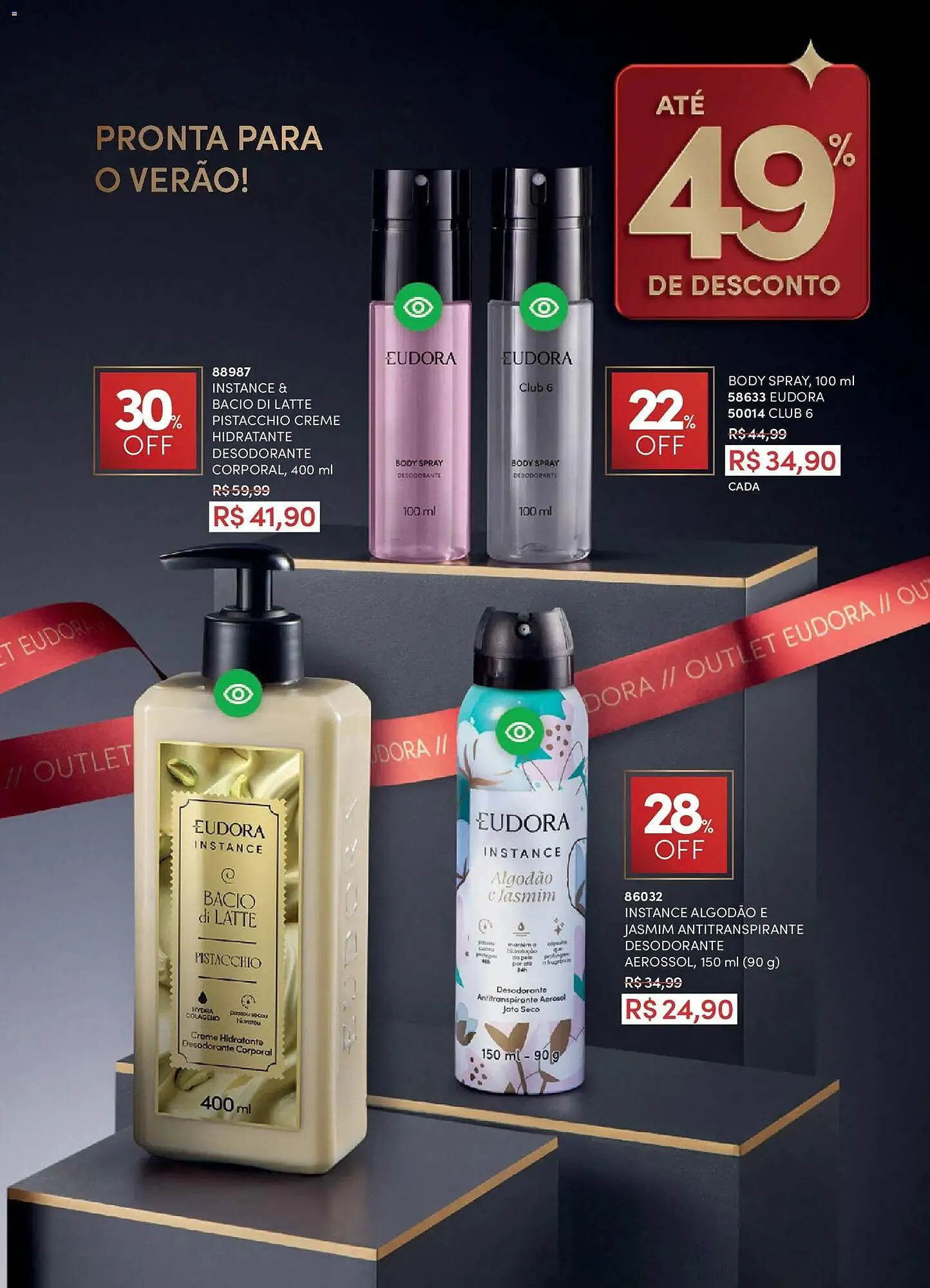 Encarte de Catálogo Eudora 17 de dezembro até 9 de janeiro 2026 - Pagina 24