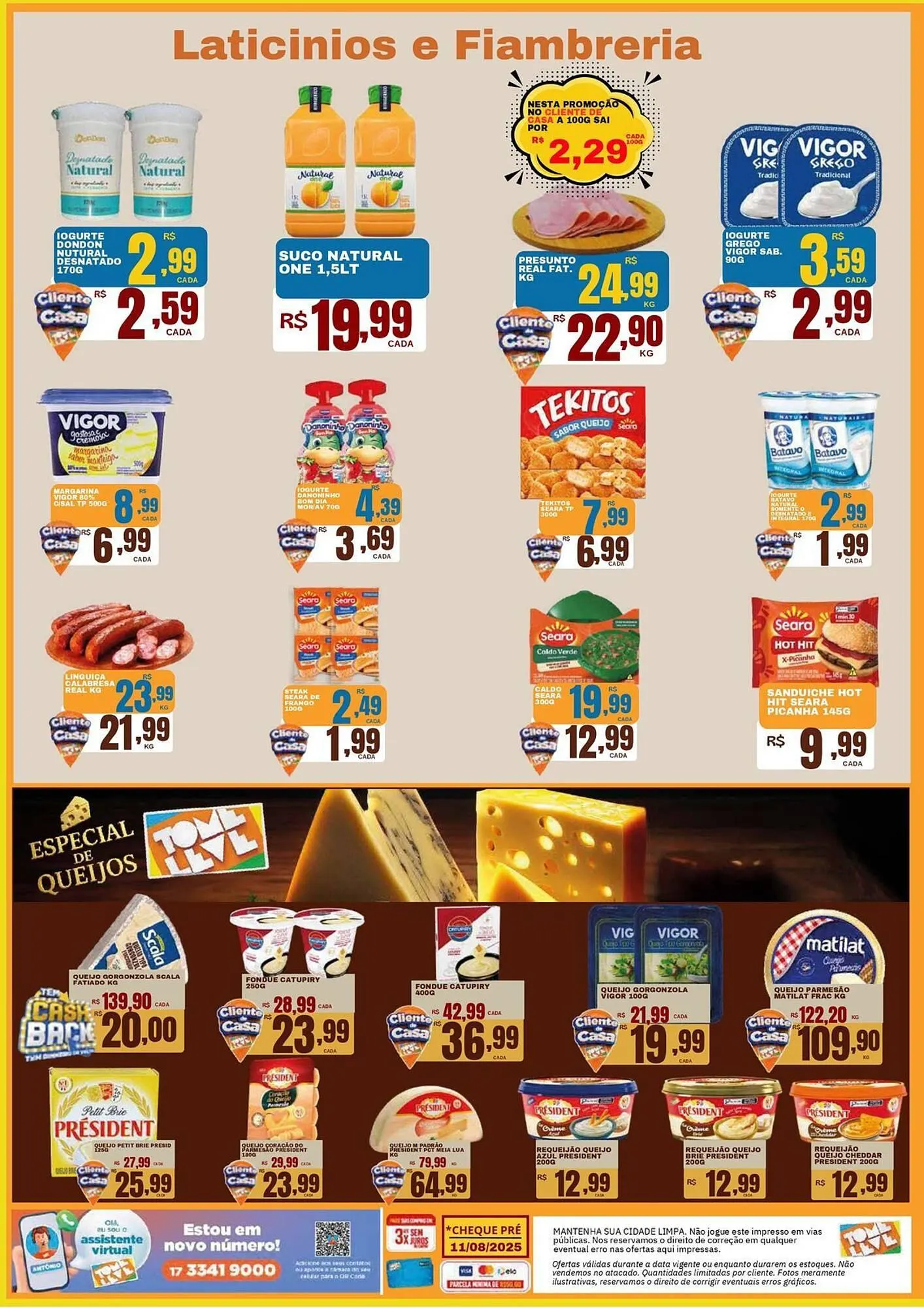 Encarte de Catálogo Tome Leve 8 de julho até 9 de julho 2025 - Pagina 8