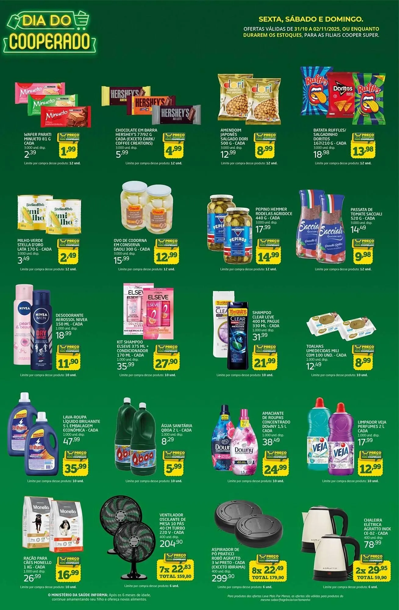 Encarte de Tabloide Cooper 31 de outubro até 2 de novembro 2025 - Pagina 3