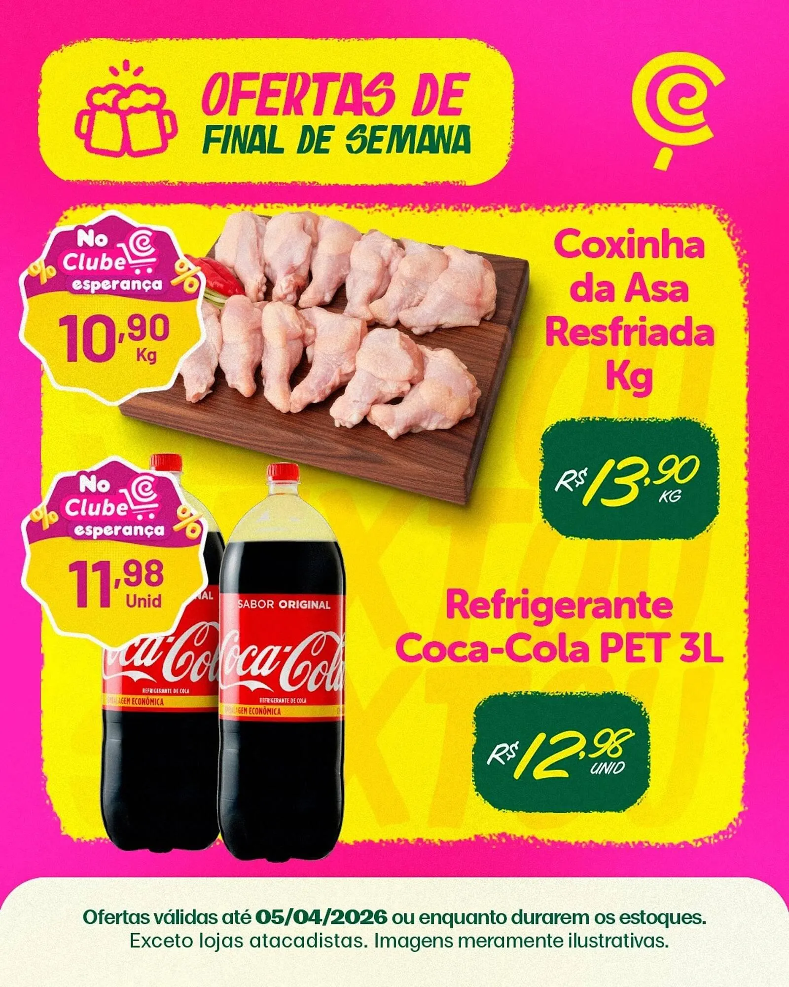 Encarte de Folheto Comercial Esperança 3 de abril até 5 de abril 2026 - Pagina 2