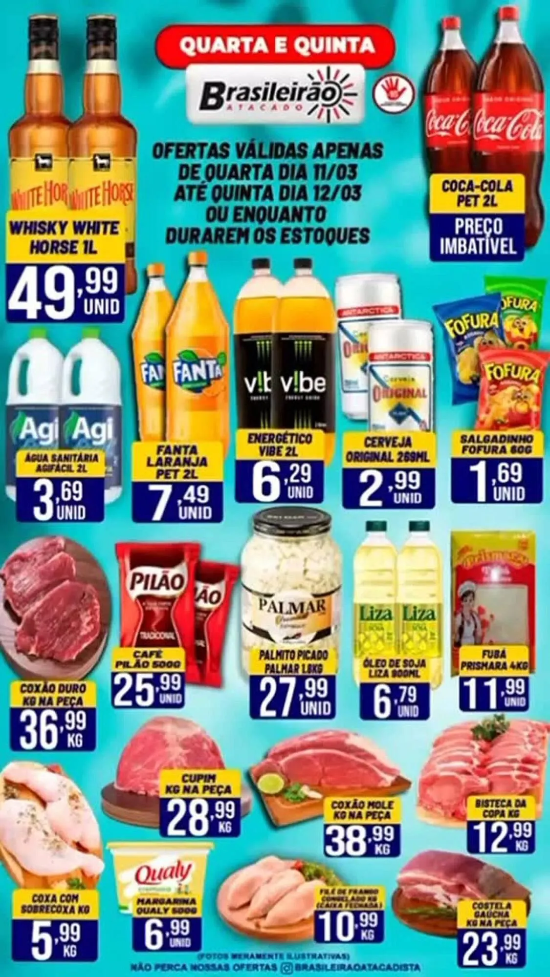 Encarte de Folheto Brasileirão Atacado 12 de março até 12 de março 2026 - Pagina 1