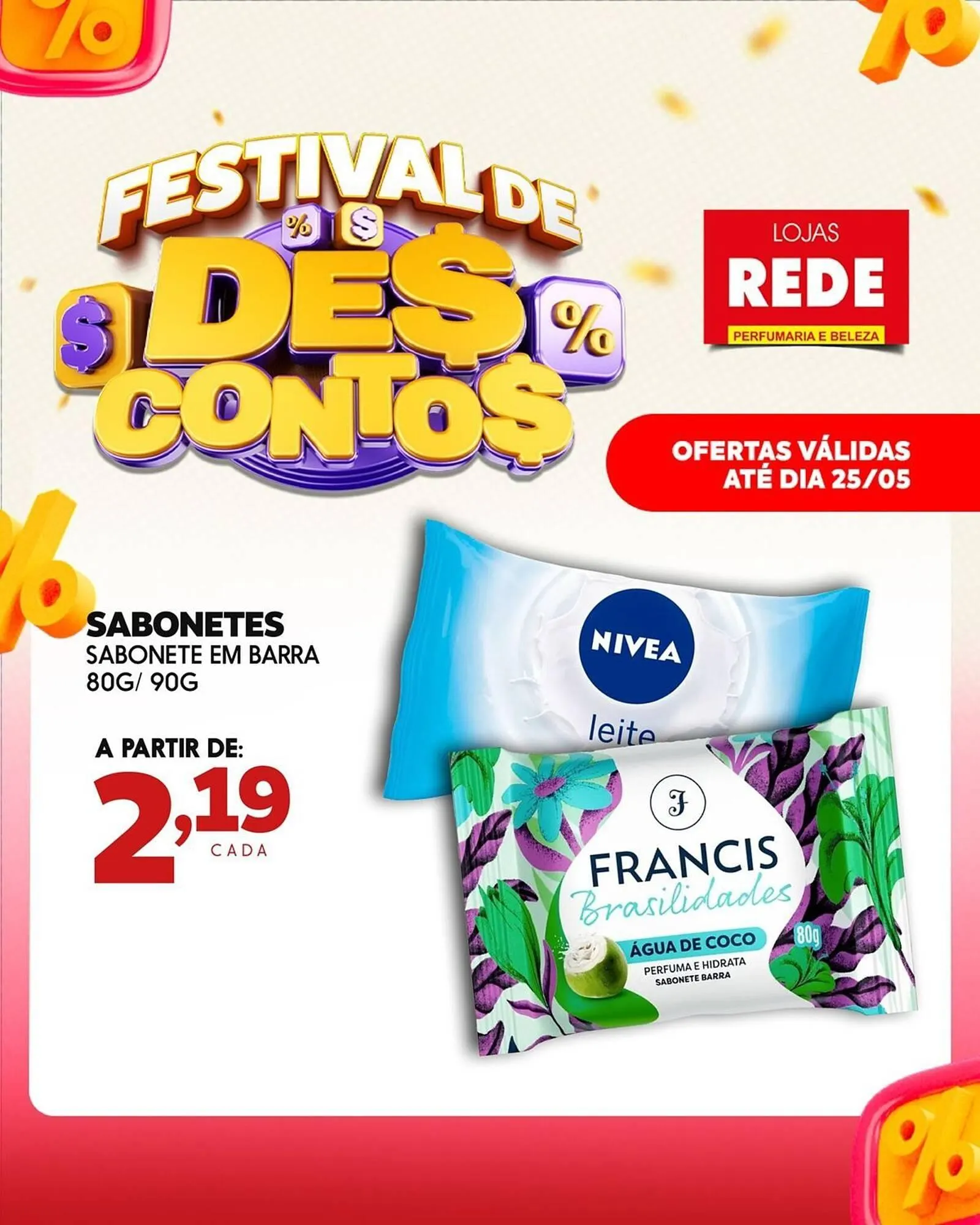 Encarte de Catálogo Lojas Rede 20 de maio até 25 de maio 2025 - Pagina 3