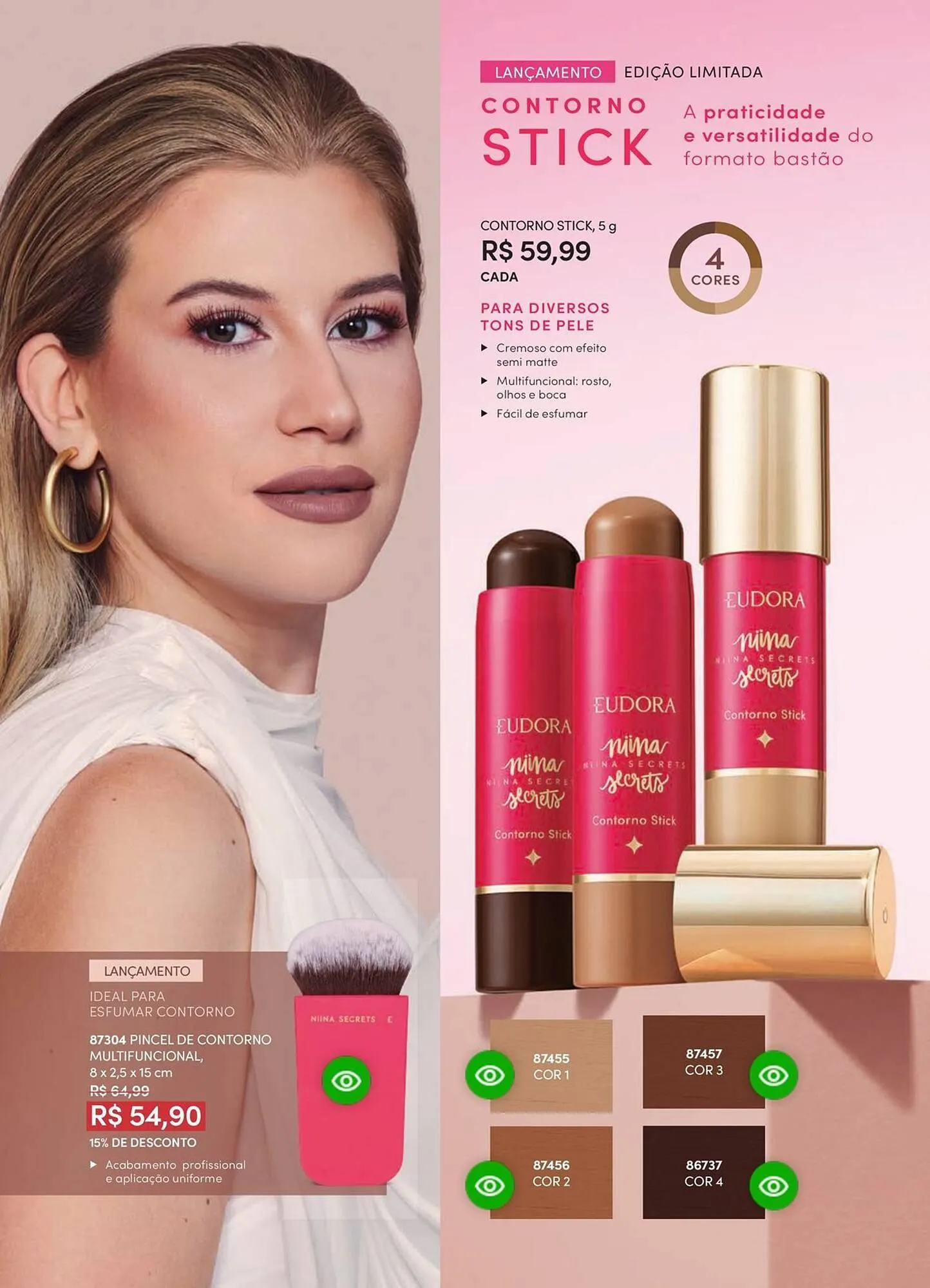 Encarte de Catálogo Eudora 4 de junho até 30 de junho 2025 - Pagina 58